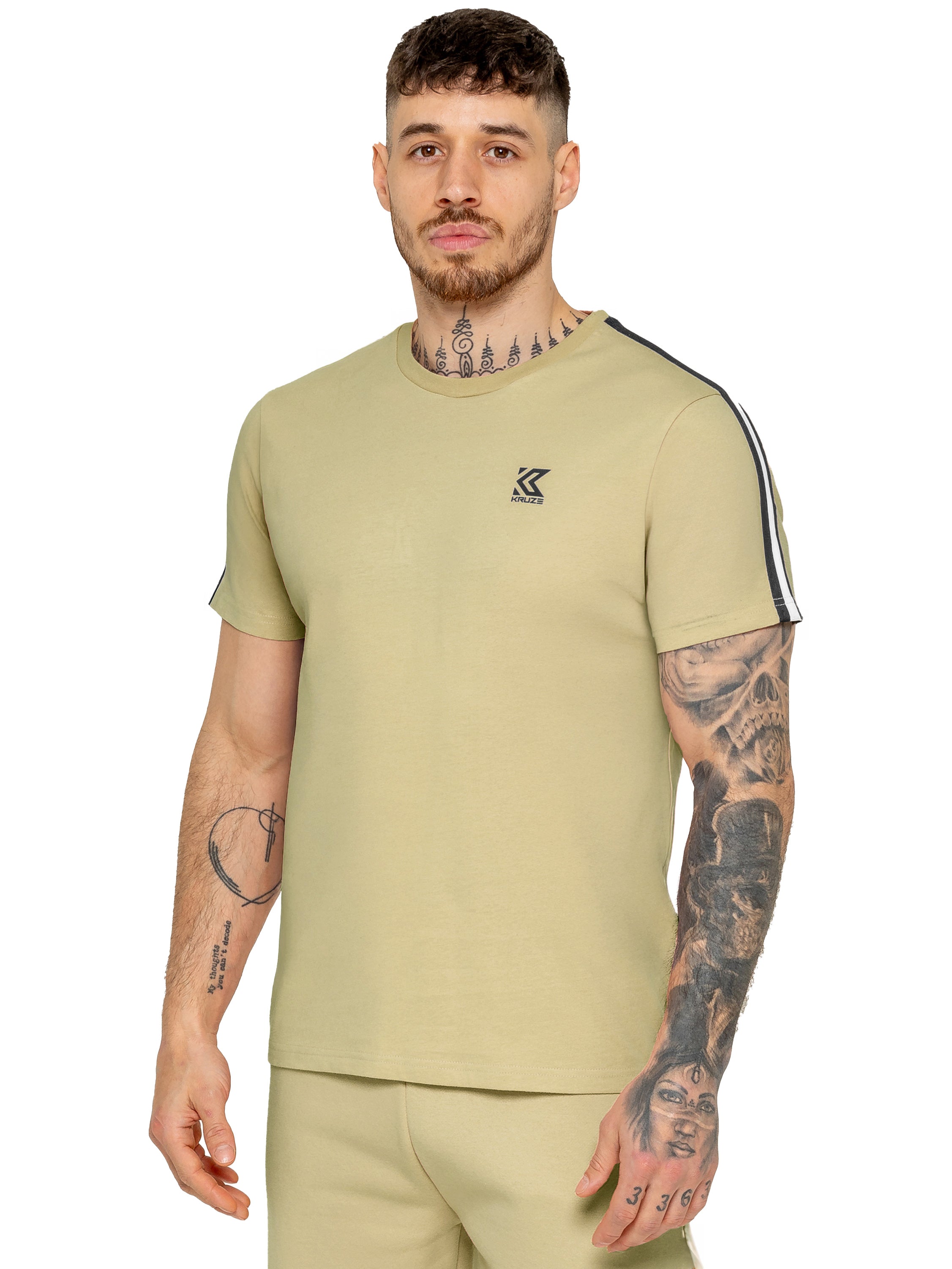 Kruze | Mens Tape T-Shirt With Shorts Set