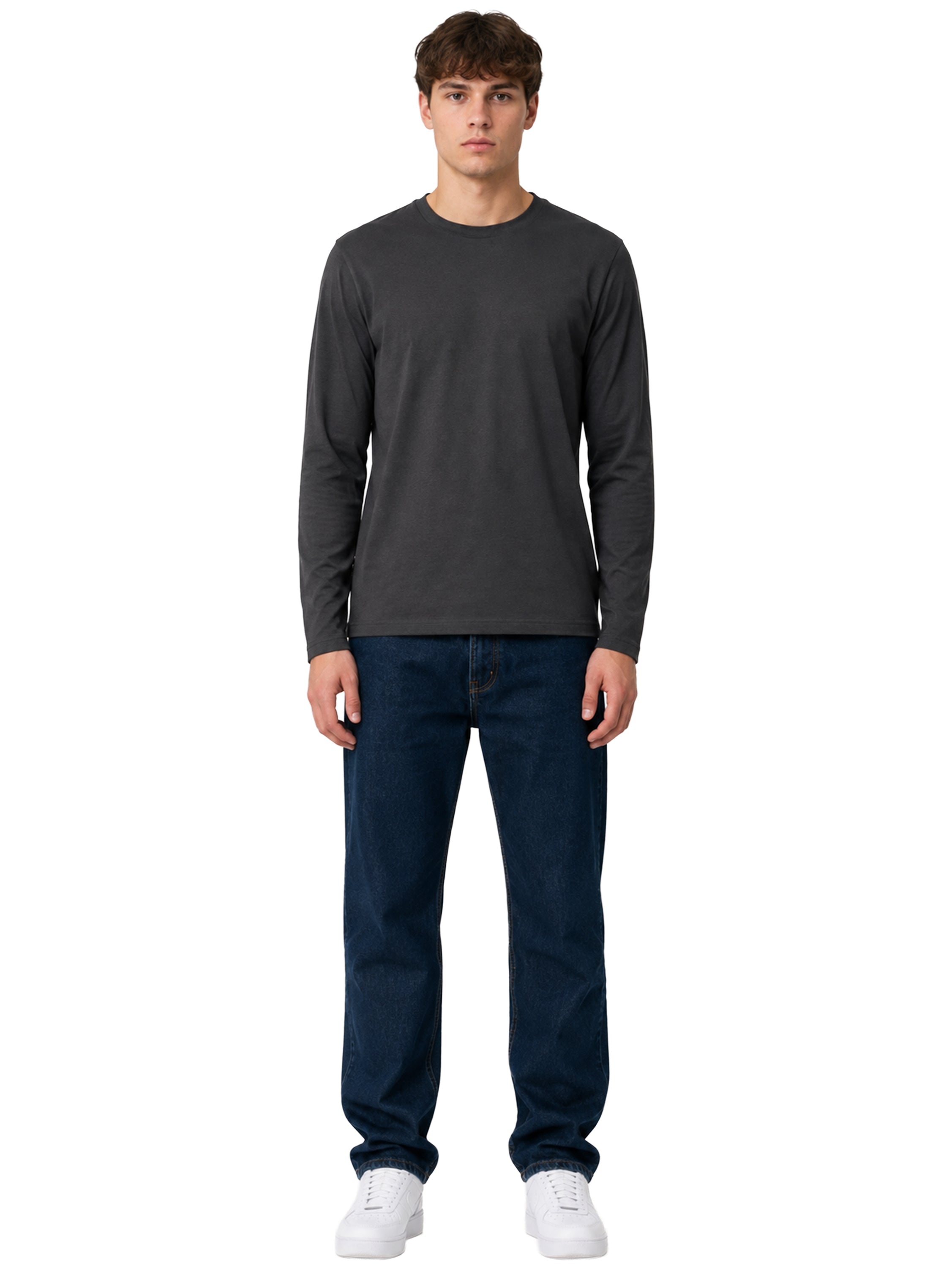 Kruze | Mens Long Sleeve T-Shirts 3 Pack