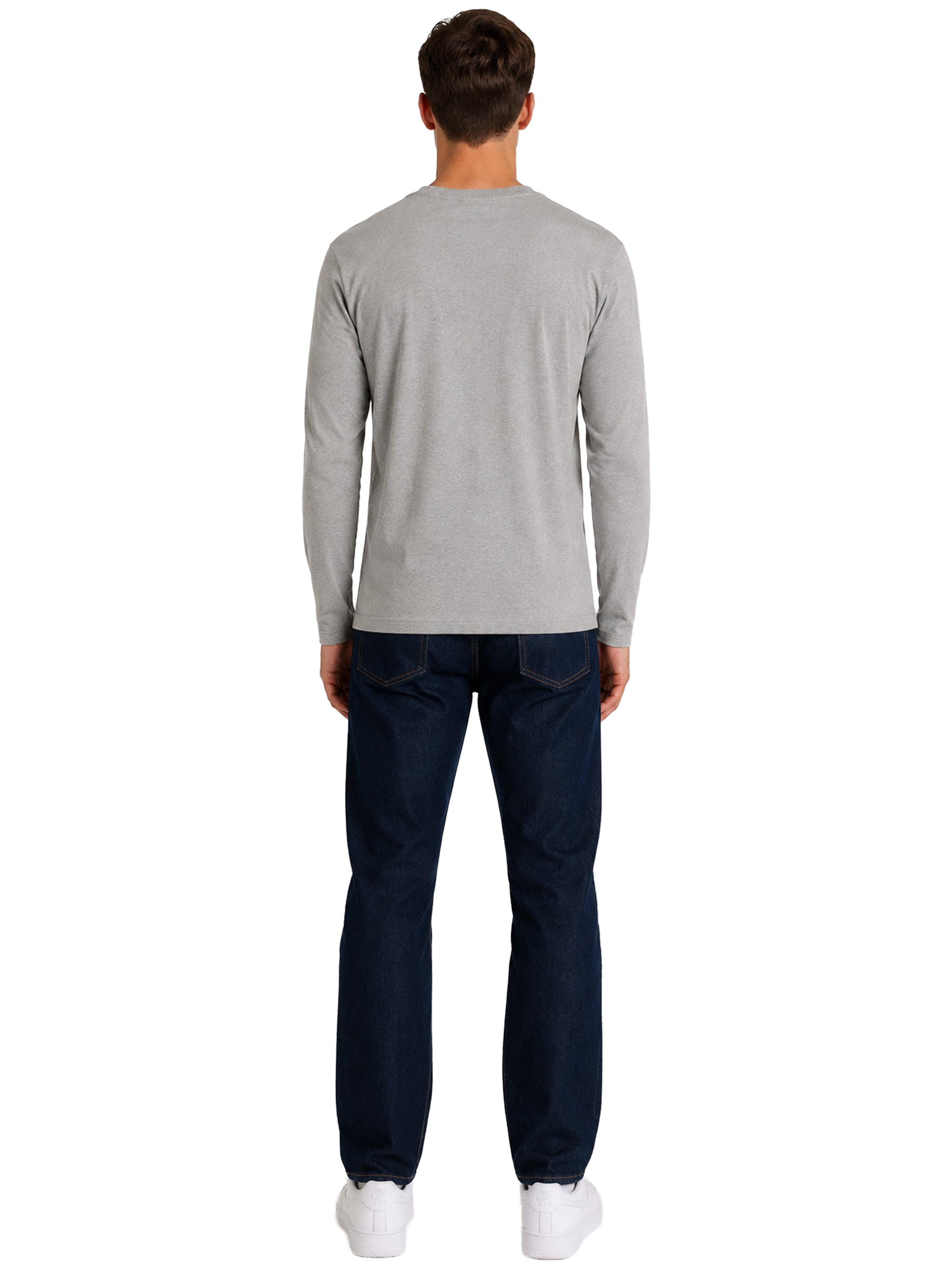 Kruze | Mens Long Sleeve T-Shirts 3 Pack