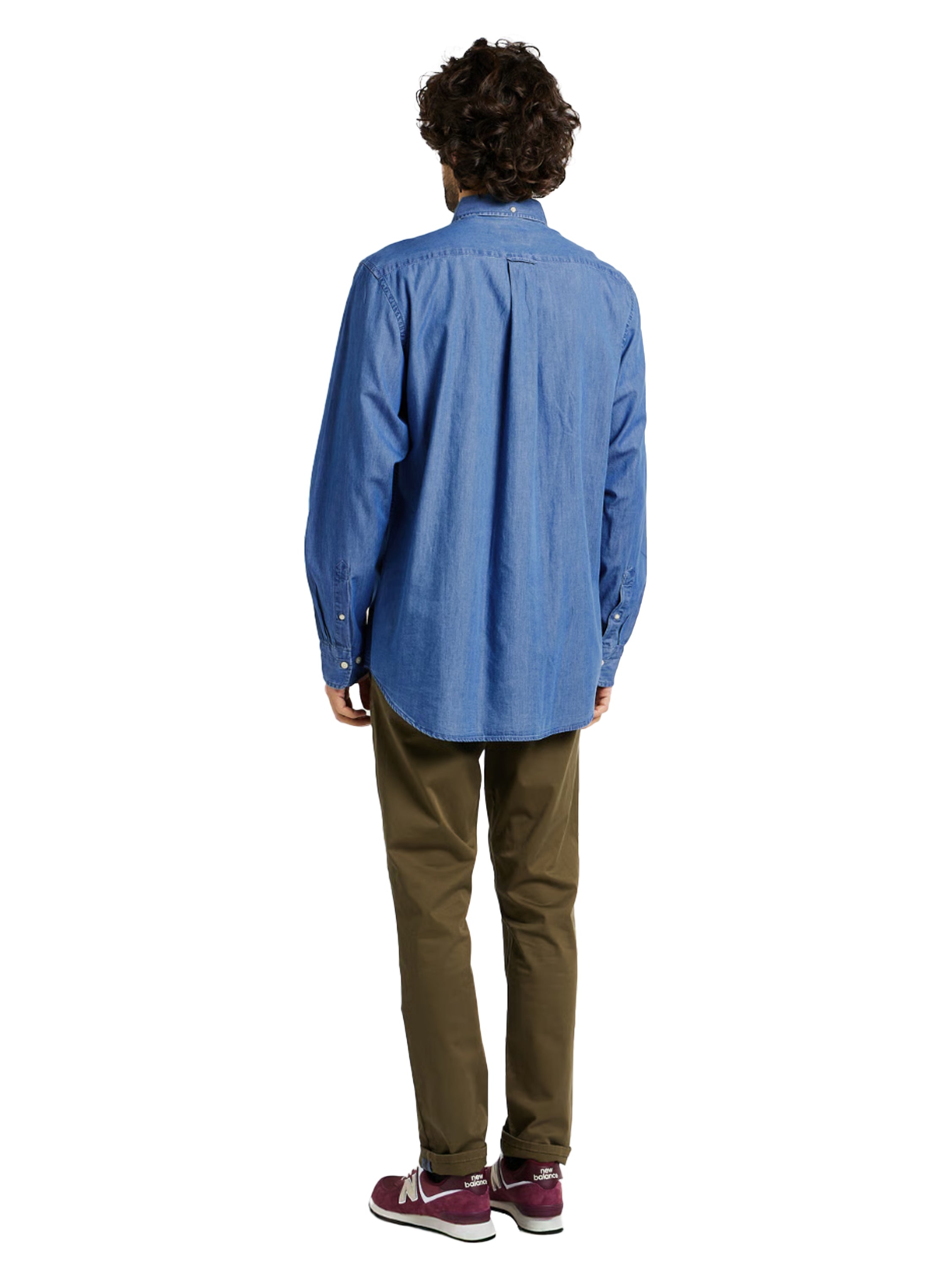 Enzo | Mens Regular Fit Denim Shirt 2 Pack