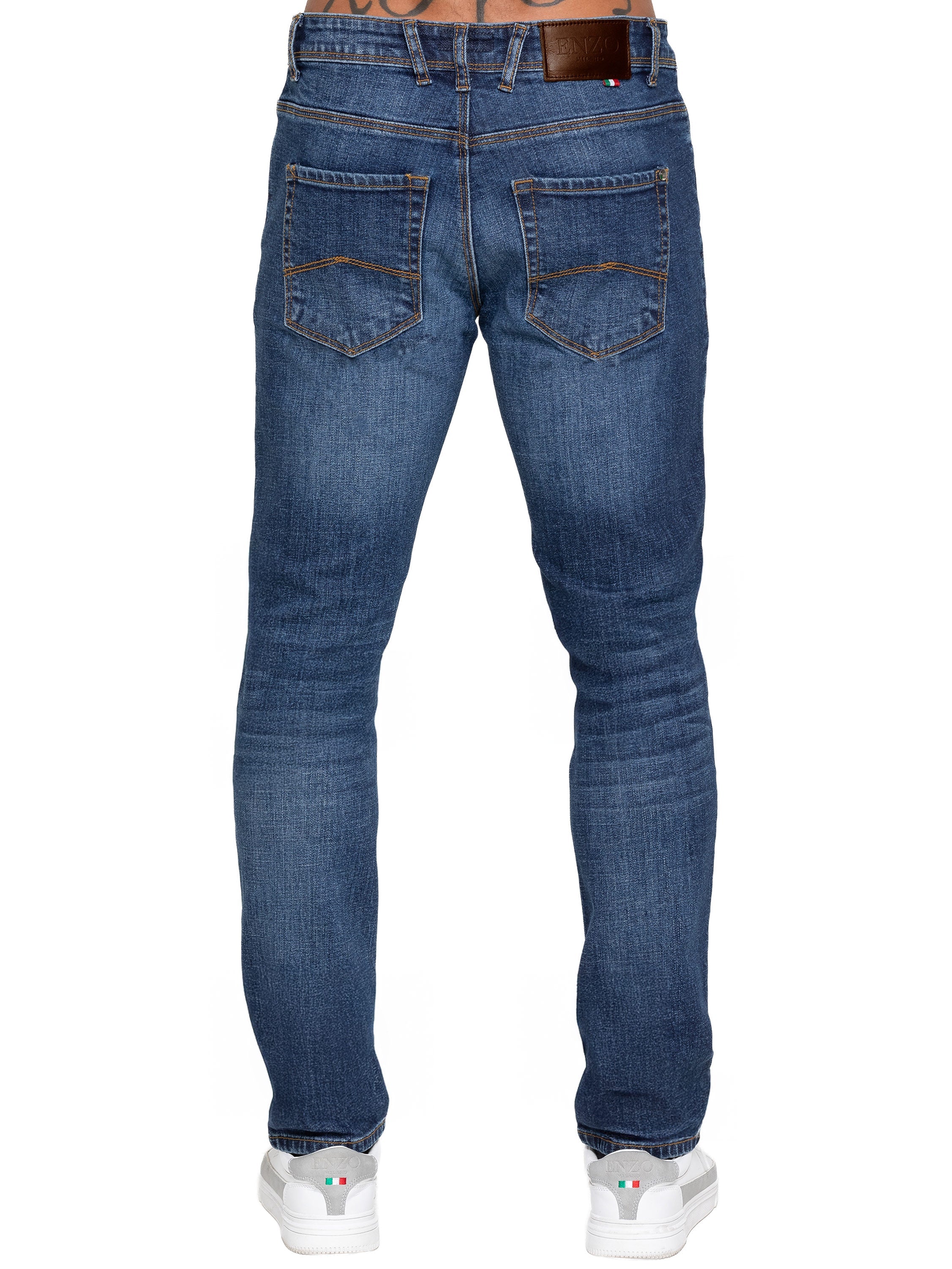 Enzo Milano | Men's Classic Tapered Jeans