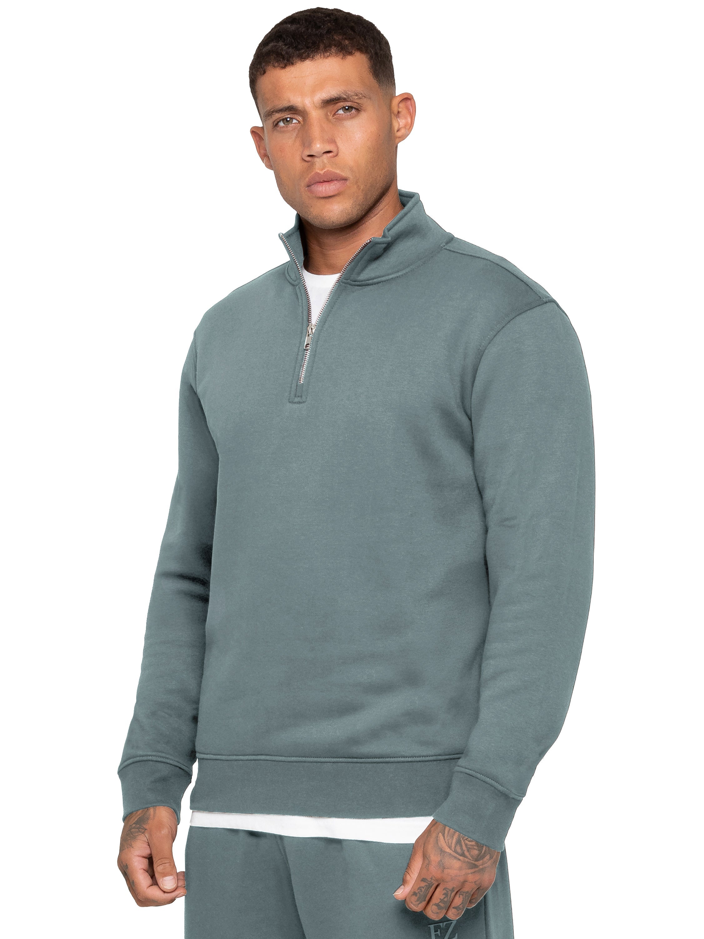 Enzo Milano | Men's Half Zip Sweatshirt Tracksuit
