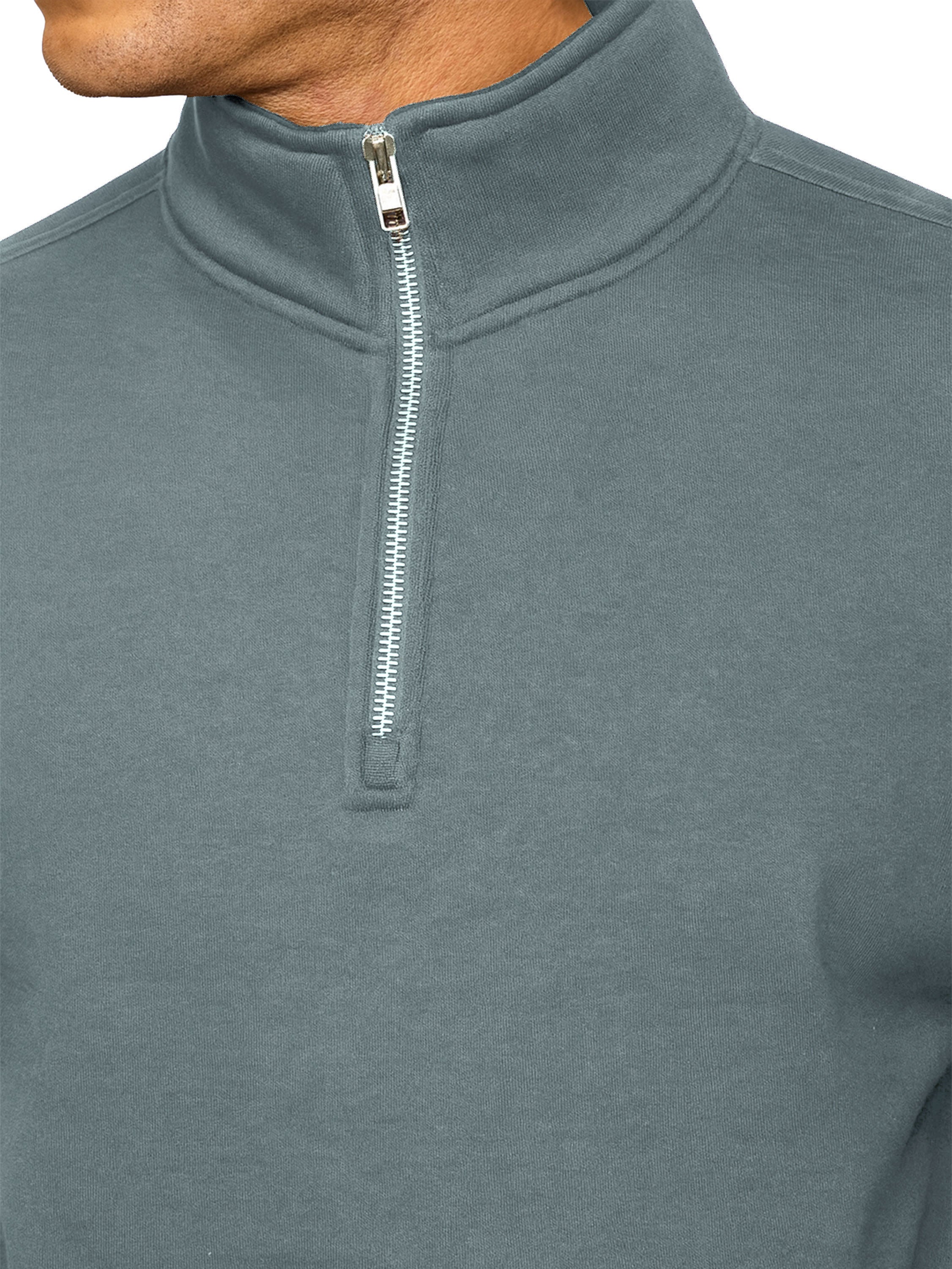 Enzo Milano | Mens Half Zip Sweatshirt