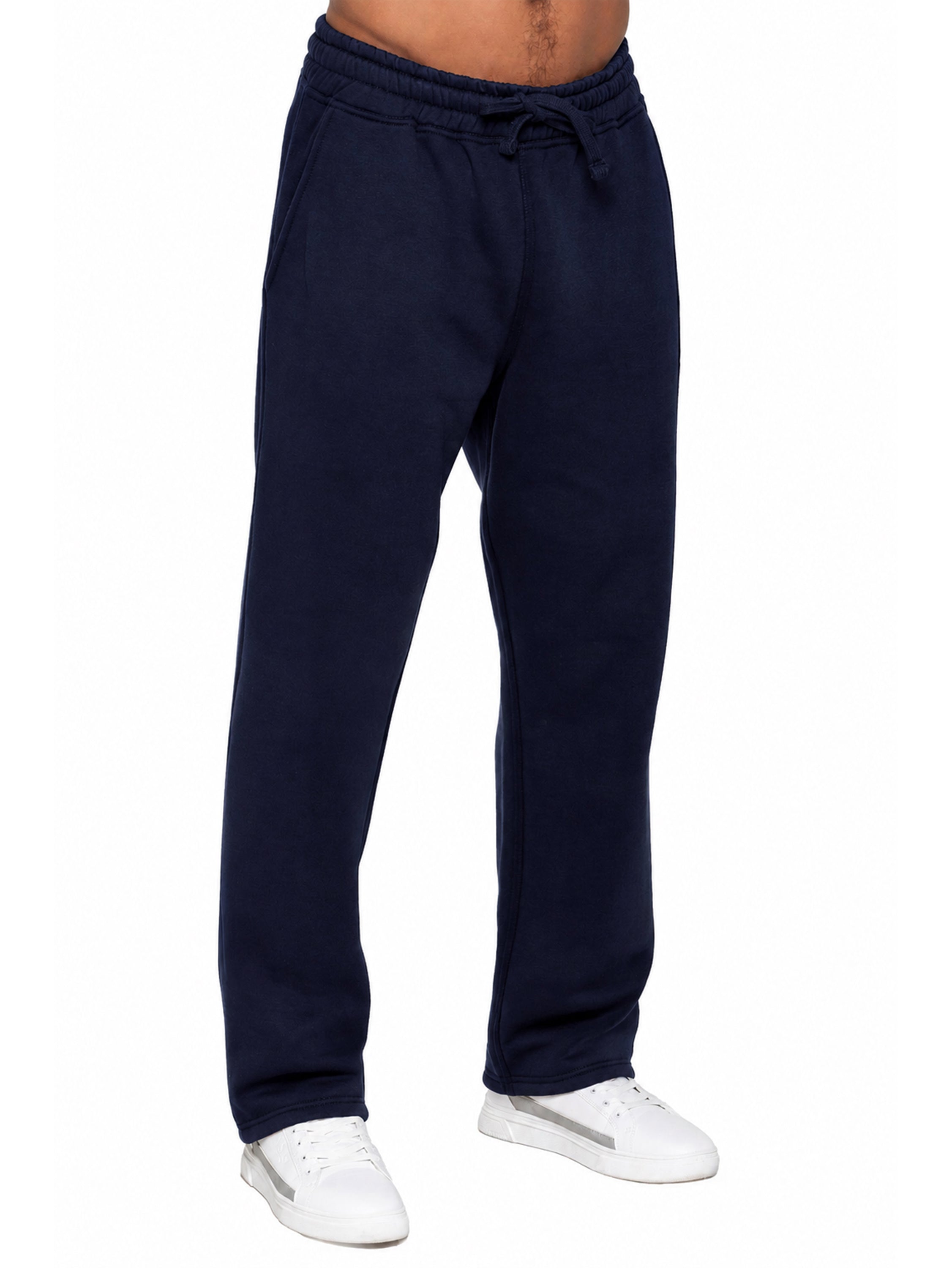 Enzo Milano | Mens Open Hem Joggers
