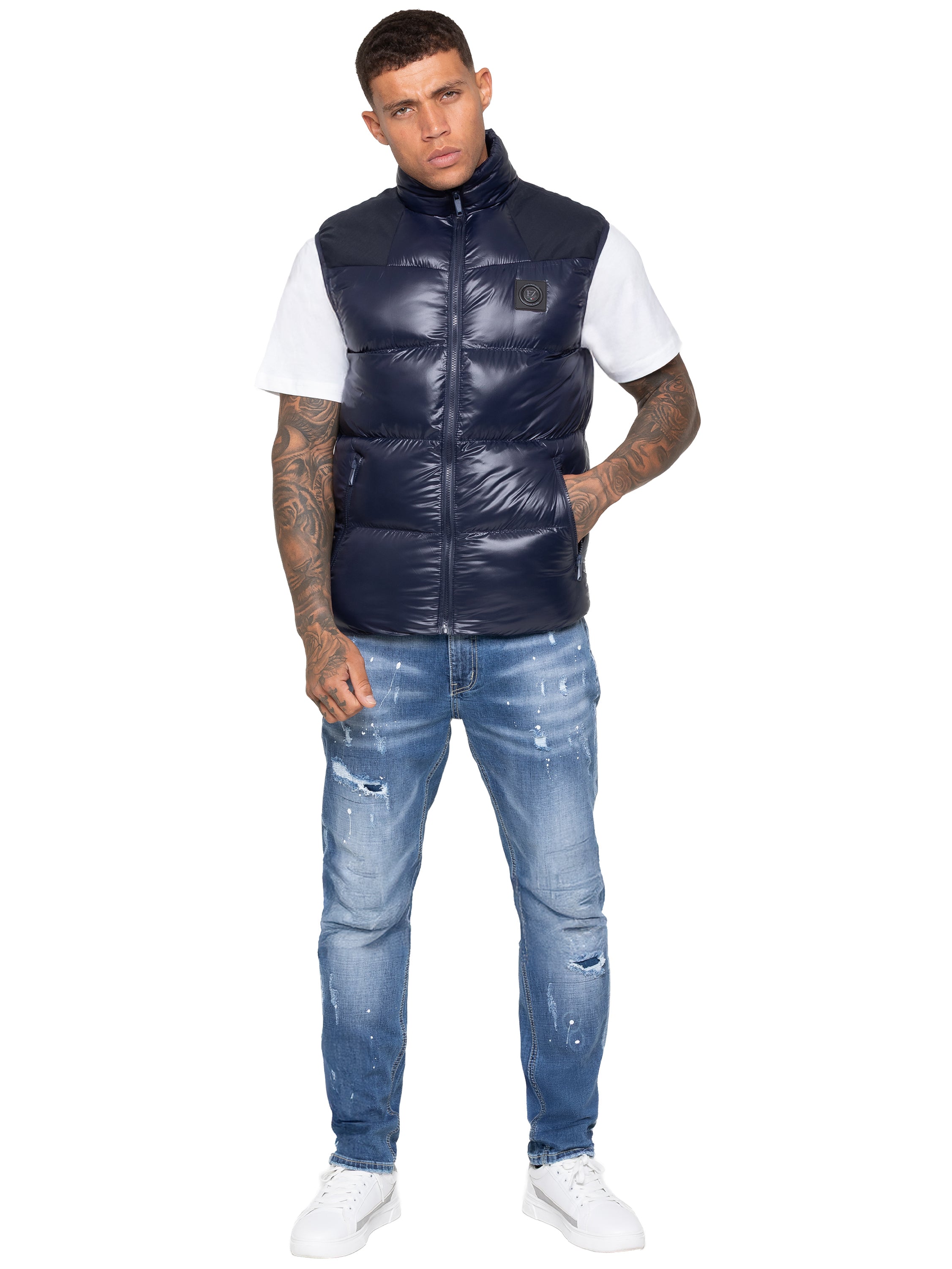 Enzo Milano | Mens Puffer Gilet