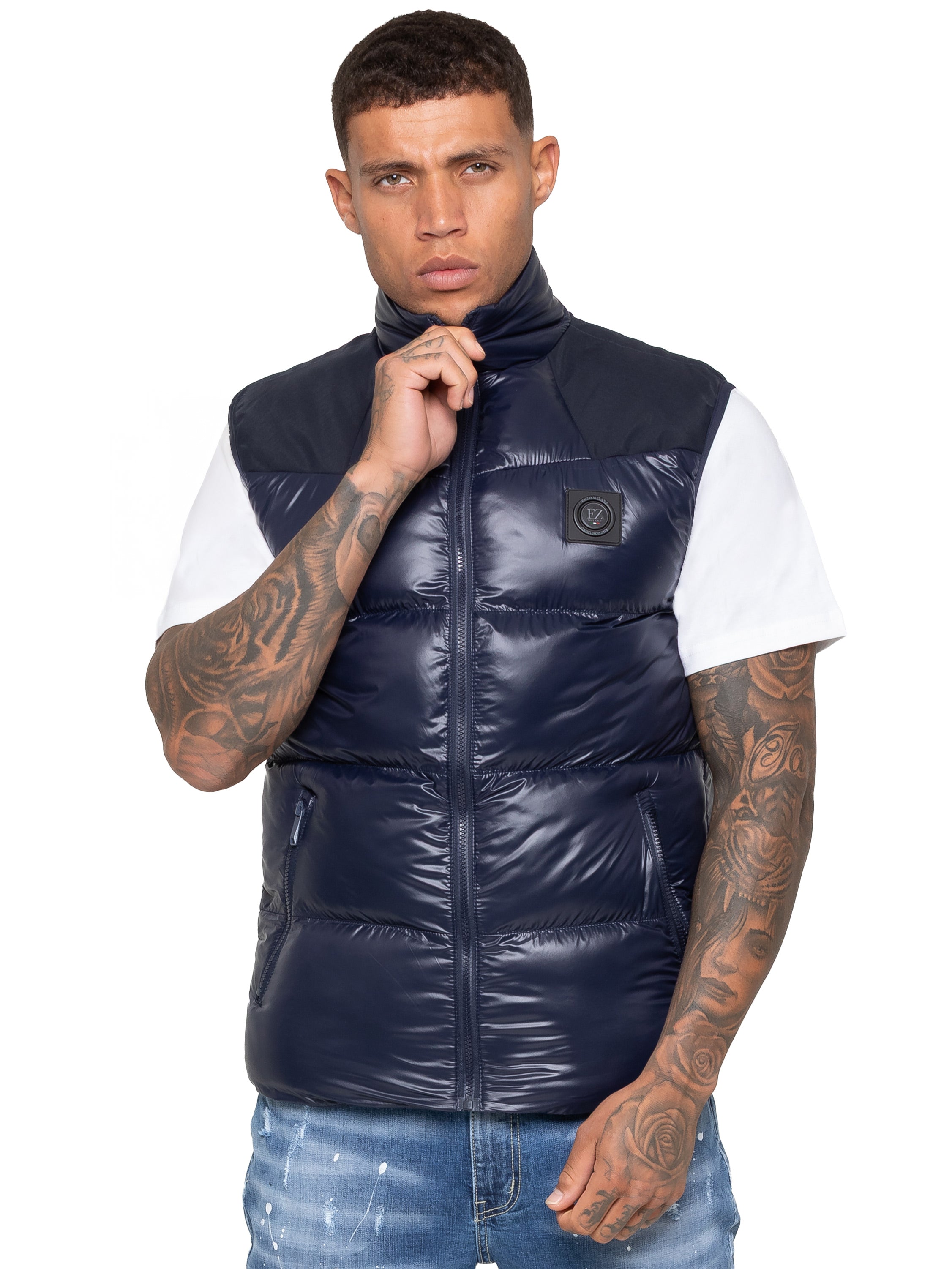 Enzo Milano | Mens Puffer Gilet
