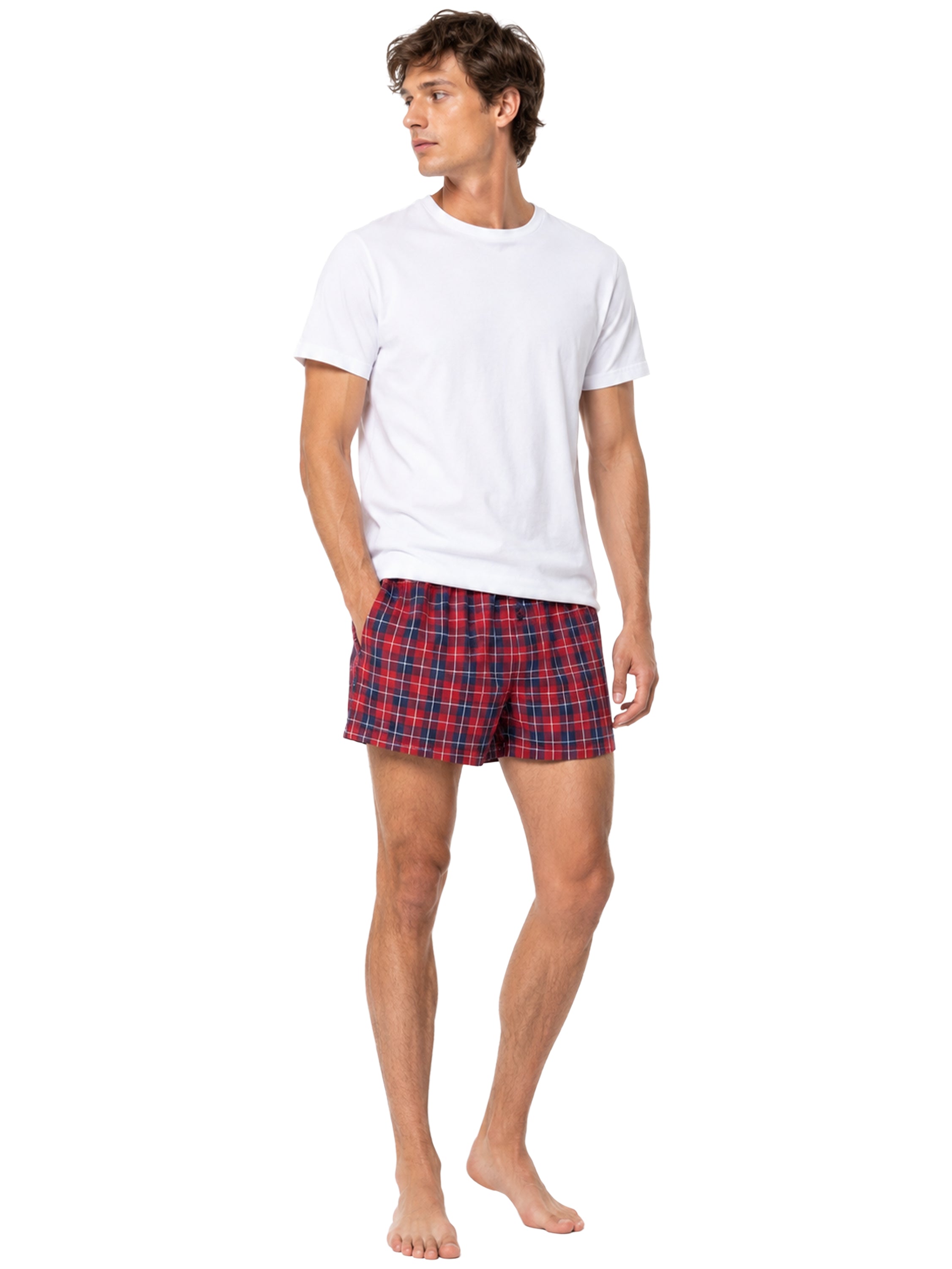 Kruze | Mens Woven Boxers Assorted 6 Pack