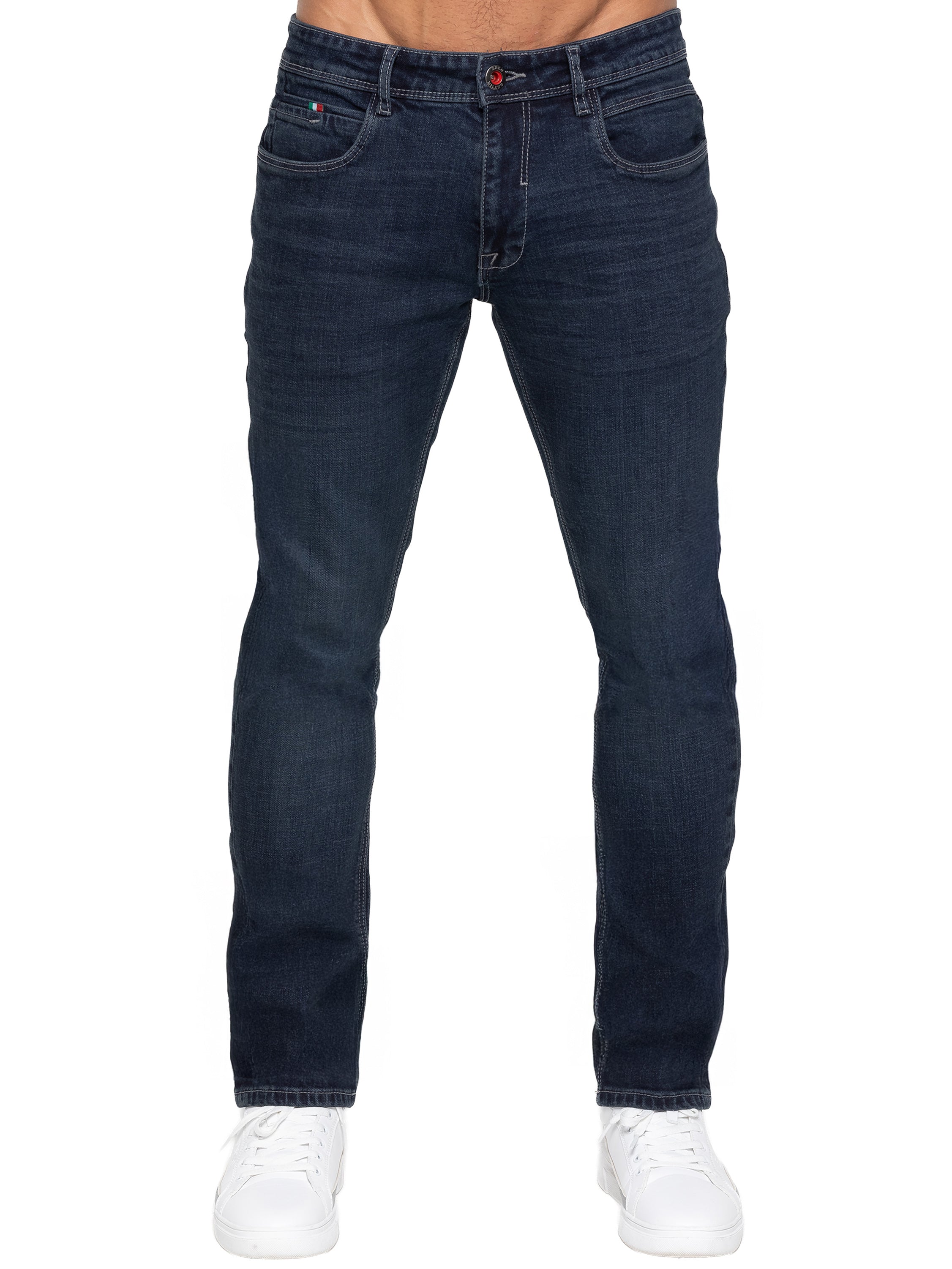 Enzo Milano | Men's Classic Tapered Jeans