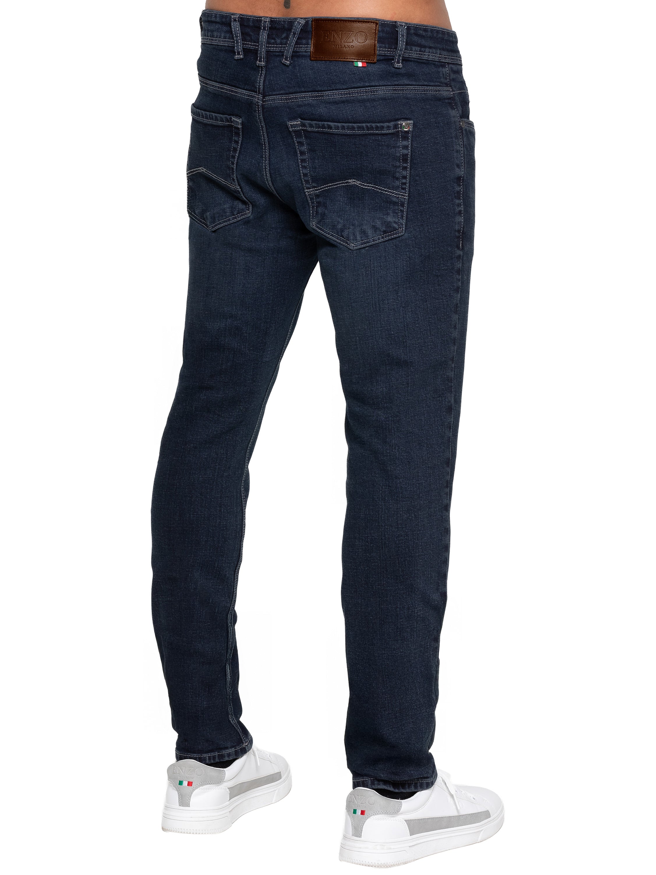 Enzo Milano | Men's Classic Tapered Jeans