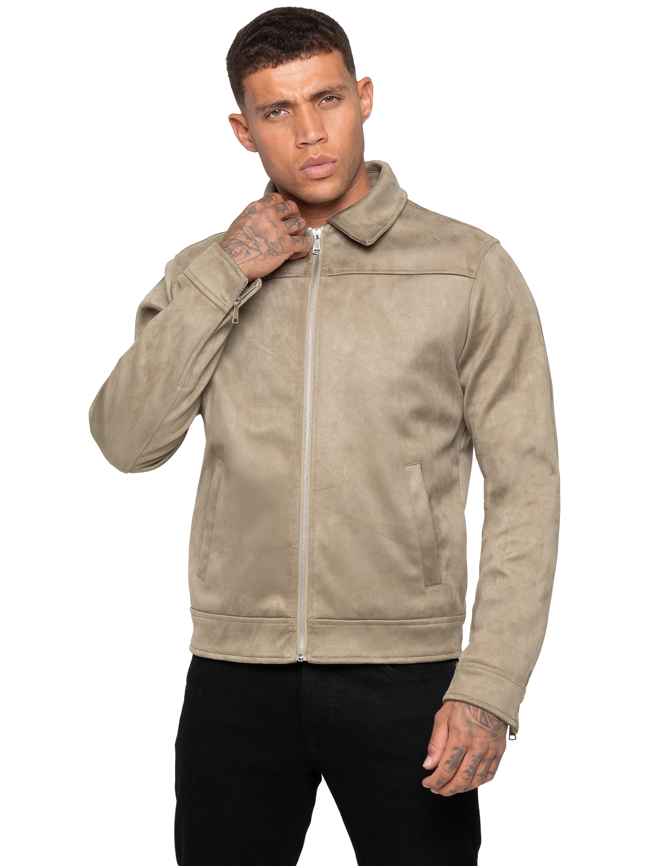 Enzo Milano | Mens Suede Jacket