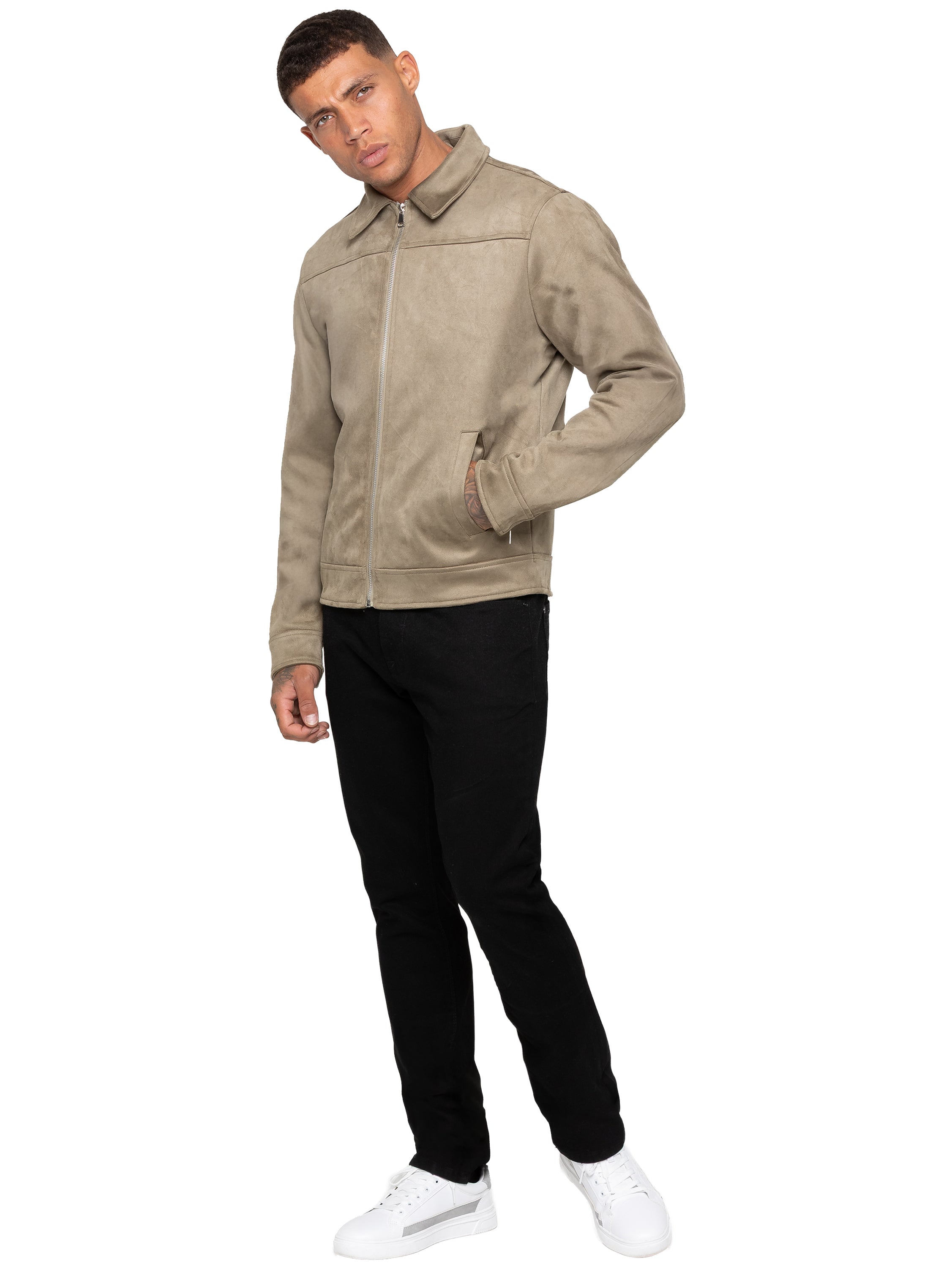 Enzo Milano | Mens Suede Jacket