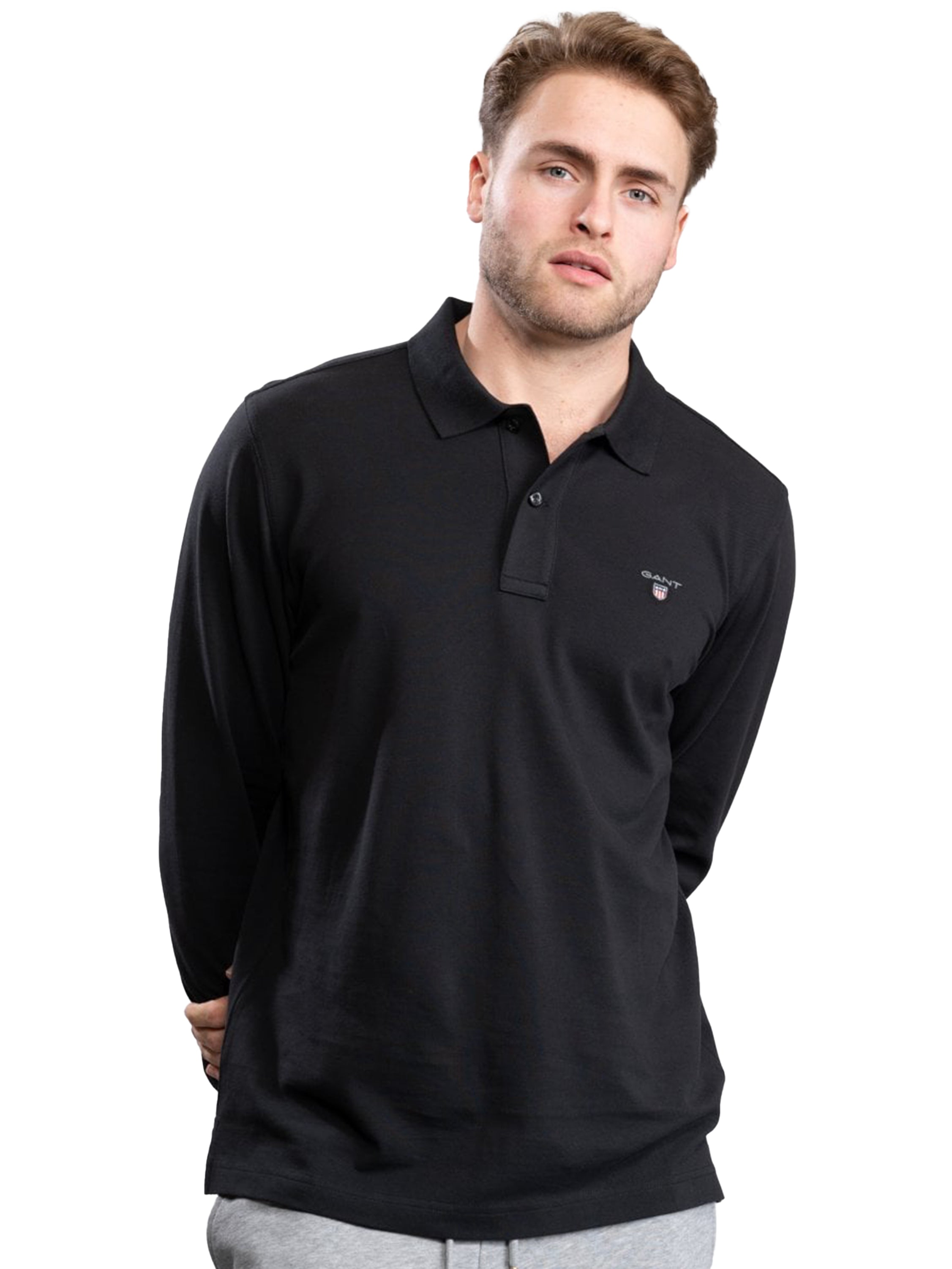 Gant | Mens Long Sleeve Polo Shirt