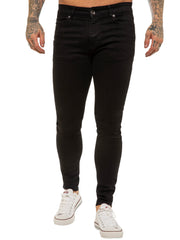 Enzo | Mens Designer Stretch Skinny Fit Jeans