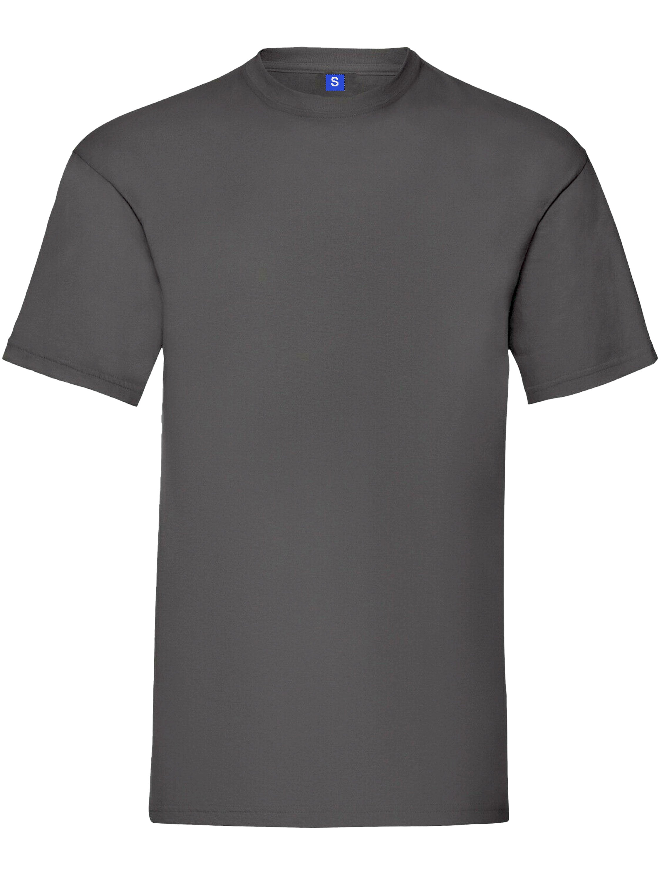 Kruze | Mens Crew Neck T-Shirt (5 Pack) - Multicolour