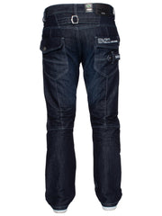 Enzo | Mens Straight Leg Denim Jeans