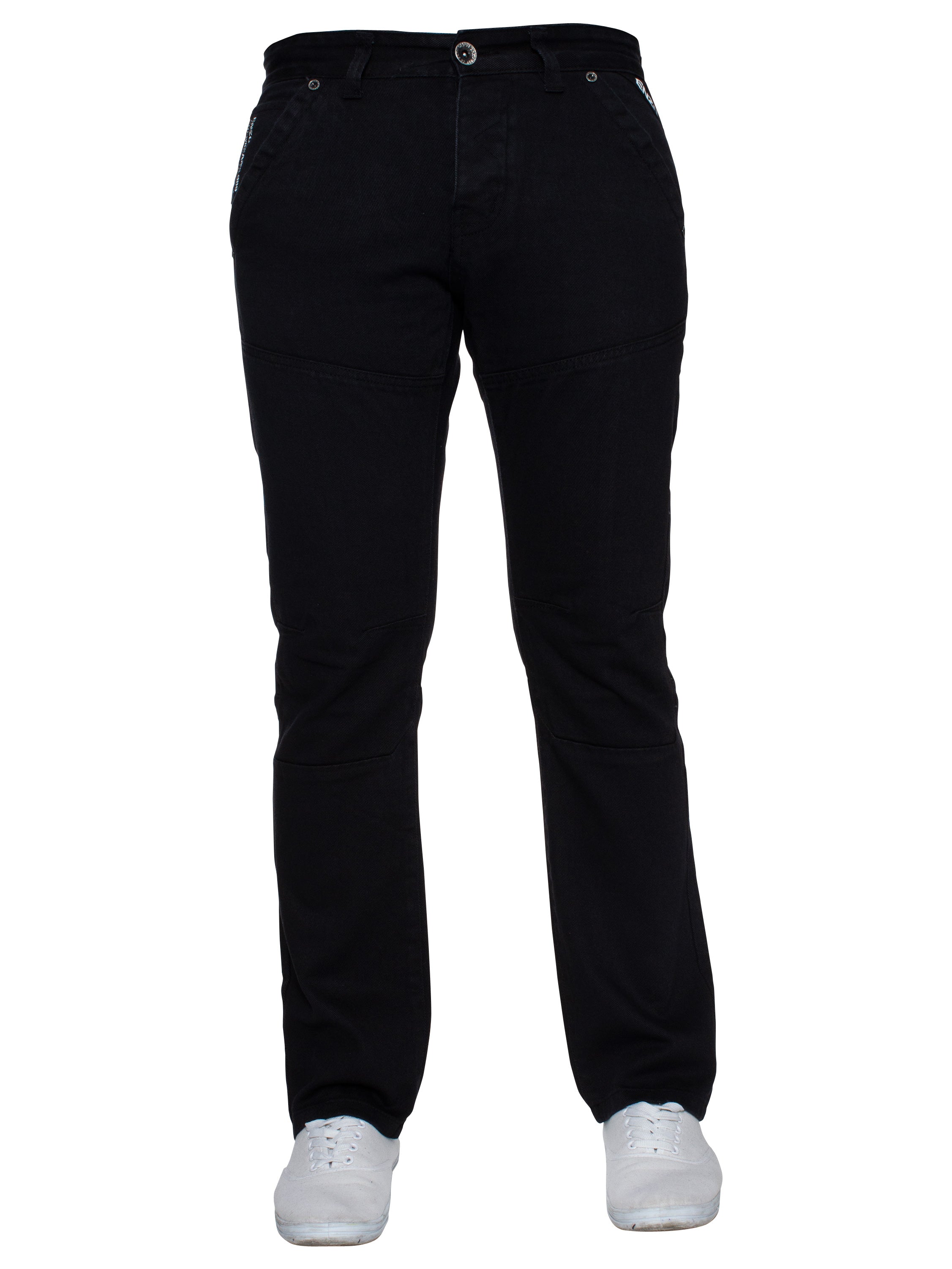 Enzo | Mens Straight Leg Denim Jeans