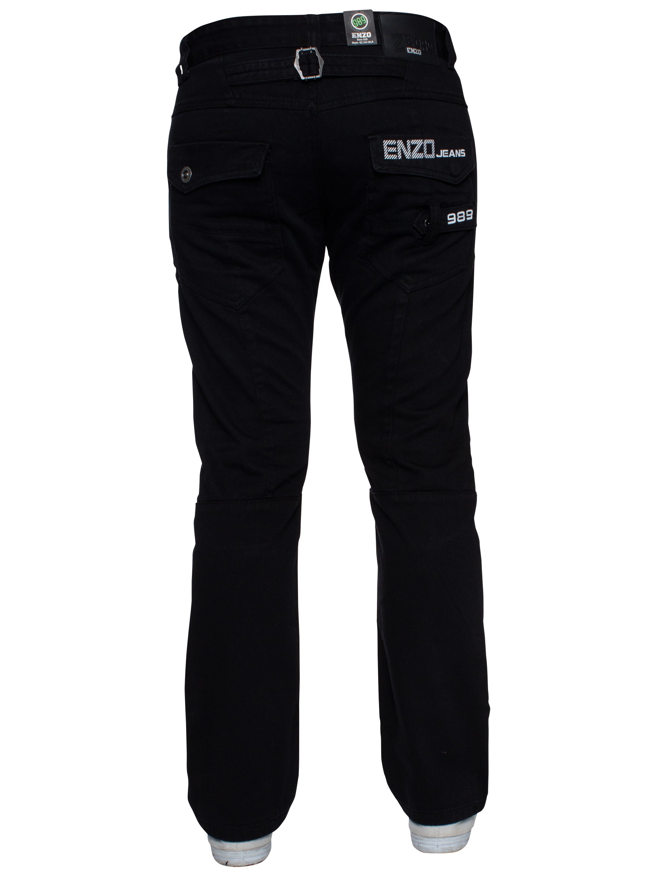 Enzo | Mens Straight Leg Denim Jeans