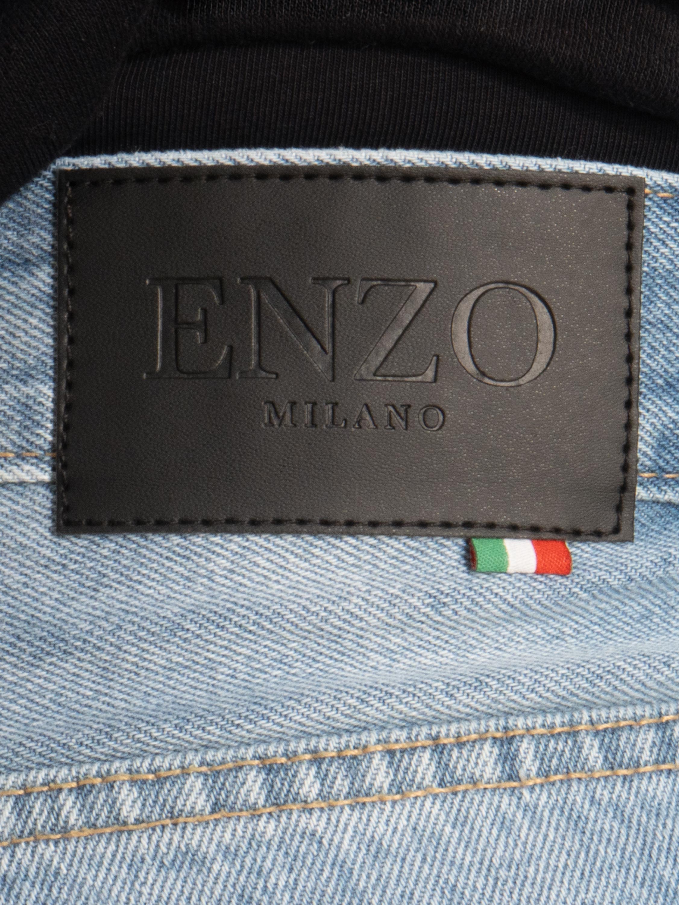 Enzo Milano | Mens Baggy Fit Jeans