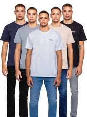 Kruze | Mens Short Sleeves T-shirts 5 Pack