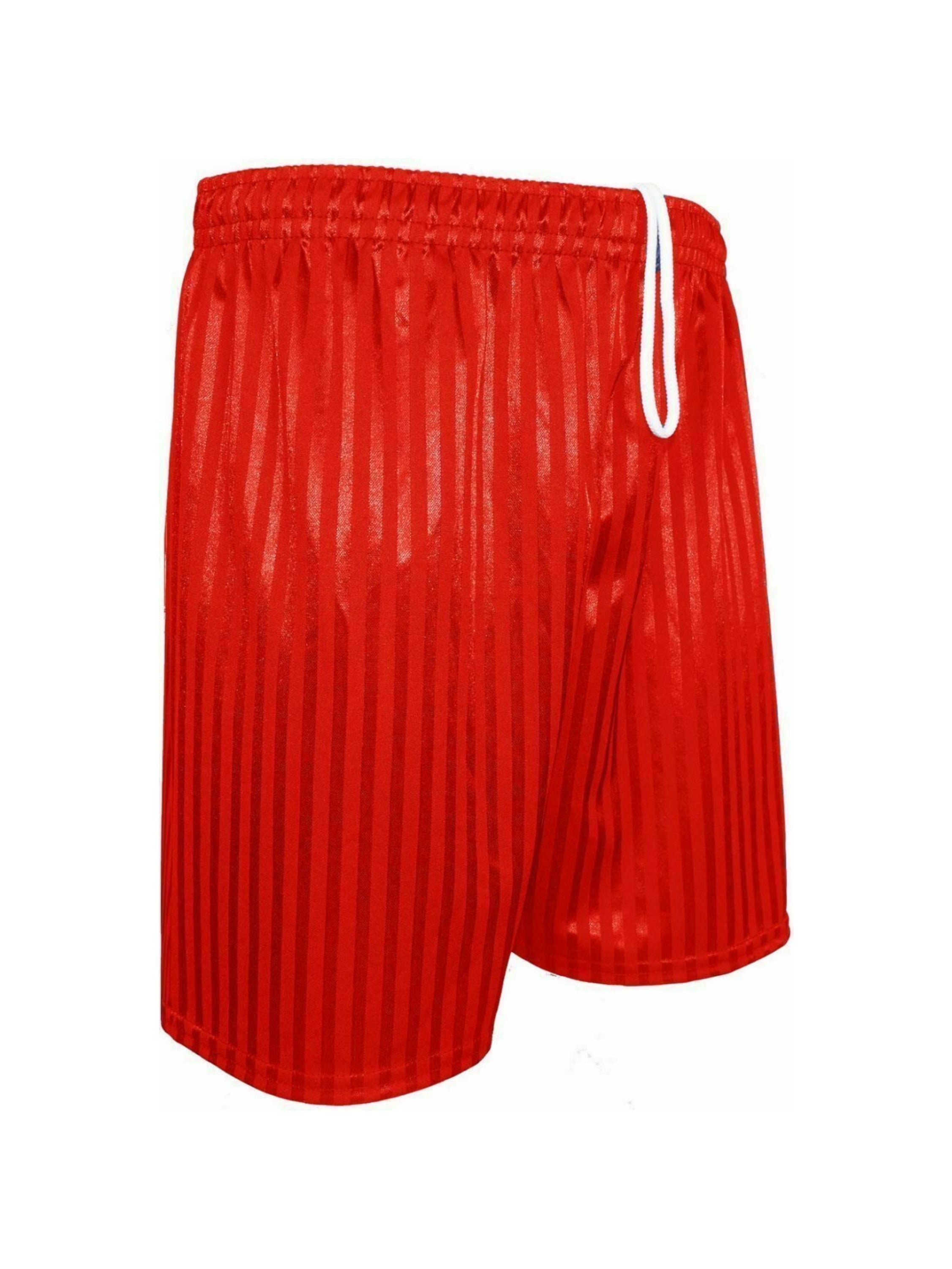 Boys Girls School Shorts Kids Gym Football Stripe Shorts PE Uniform 3-13 Years
