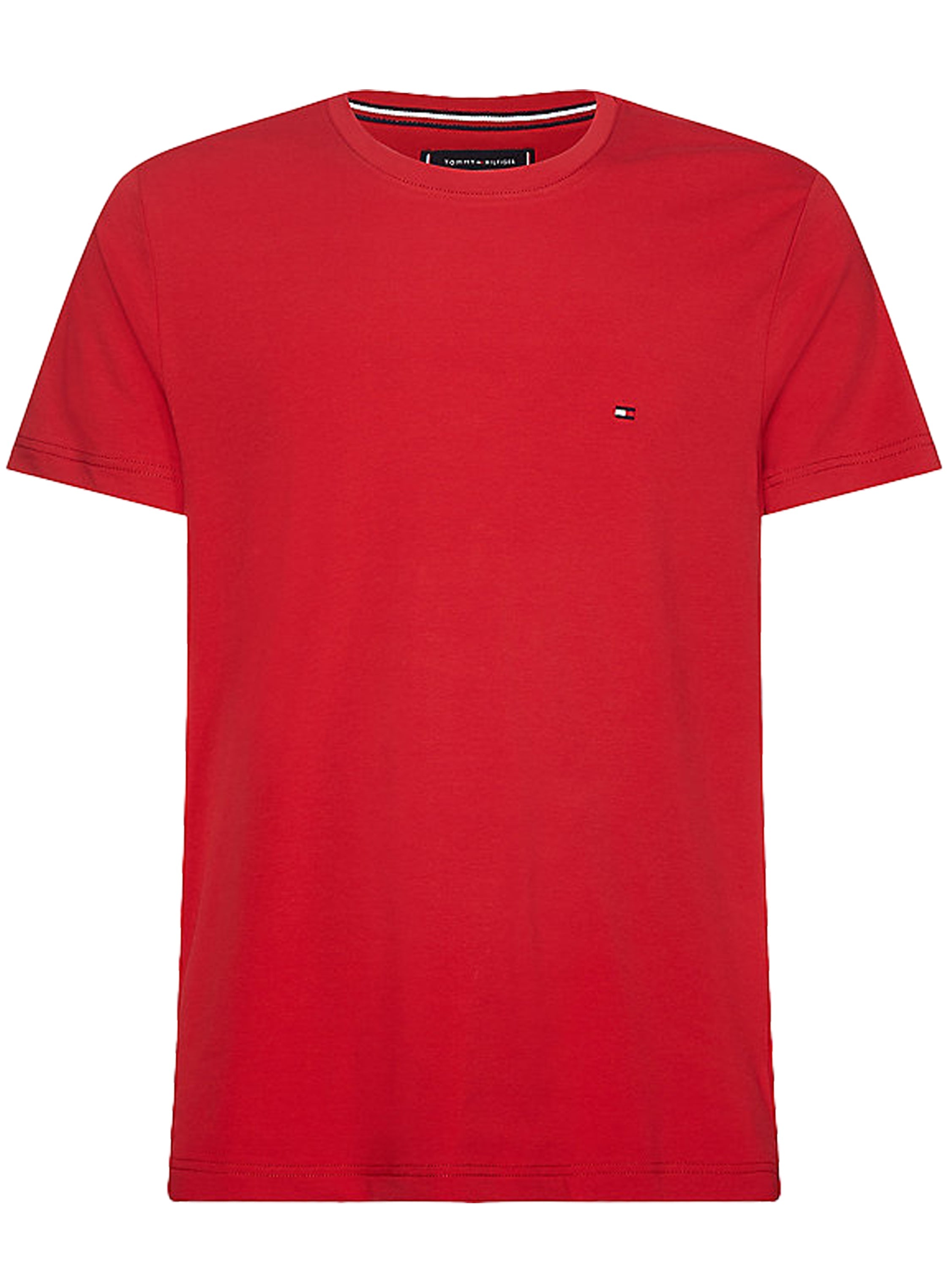 Tommy Hilfiger Mens T Shirt Core Slim Fit Crew Neck T-Shirt