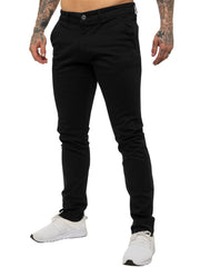 Enzo | Mens Slim Fit Stretch Chino Trousers