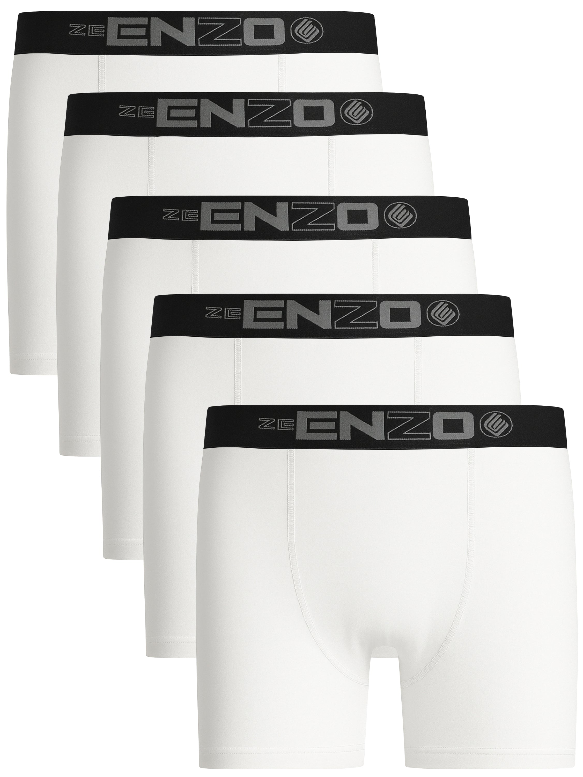 Enzo | Mens Designer Boxer Shorts Set 5 Pack