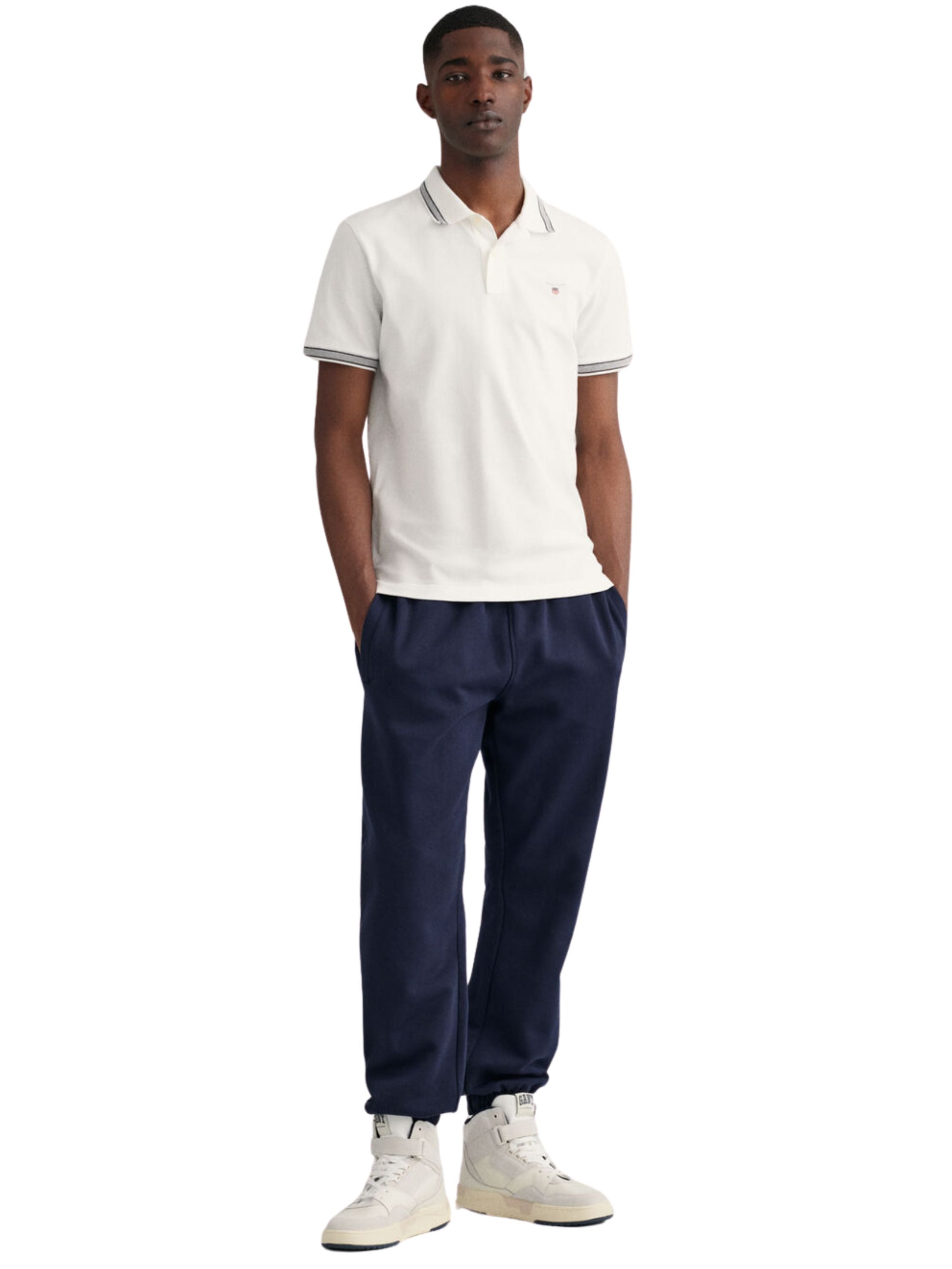Gant | Mens Tipping Pique Polo Shirt