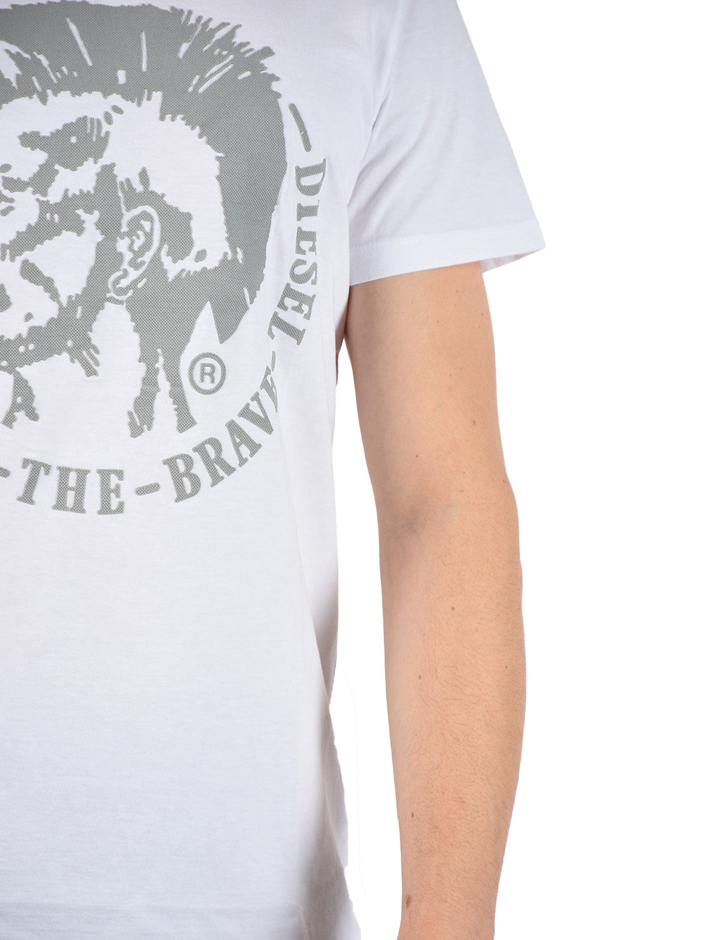 Mens Diesel Brave Casual Short Sleeve Cotton Crew Neck T-Shirt