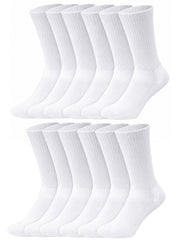Mens Sports Socks Ankle Gym Quarter Socks 12 Pack
