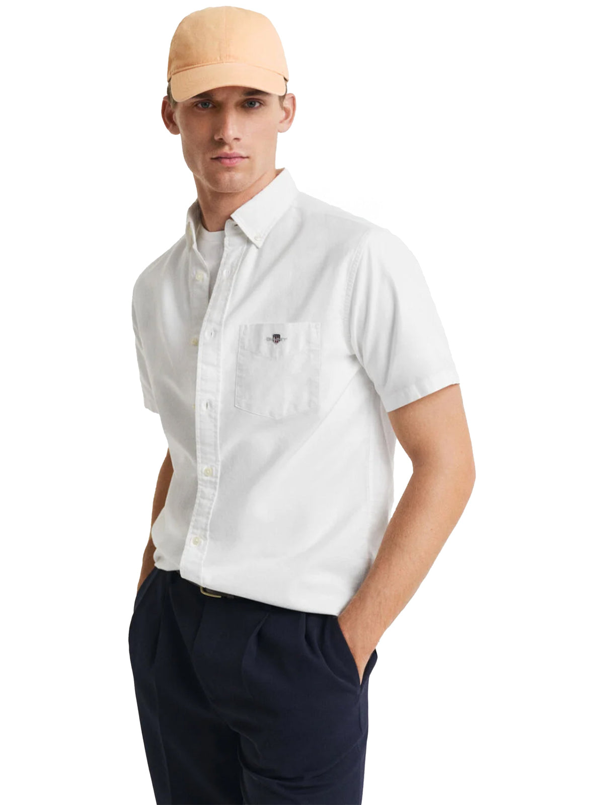 Gant | Mens Short Sleeve Regular Oxford Shirt