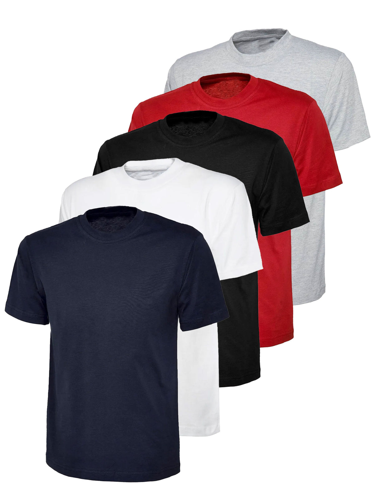 Kruze | Womens Crew Neck T-Shirts (5 Pack)