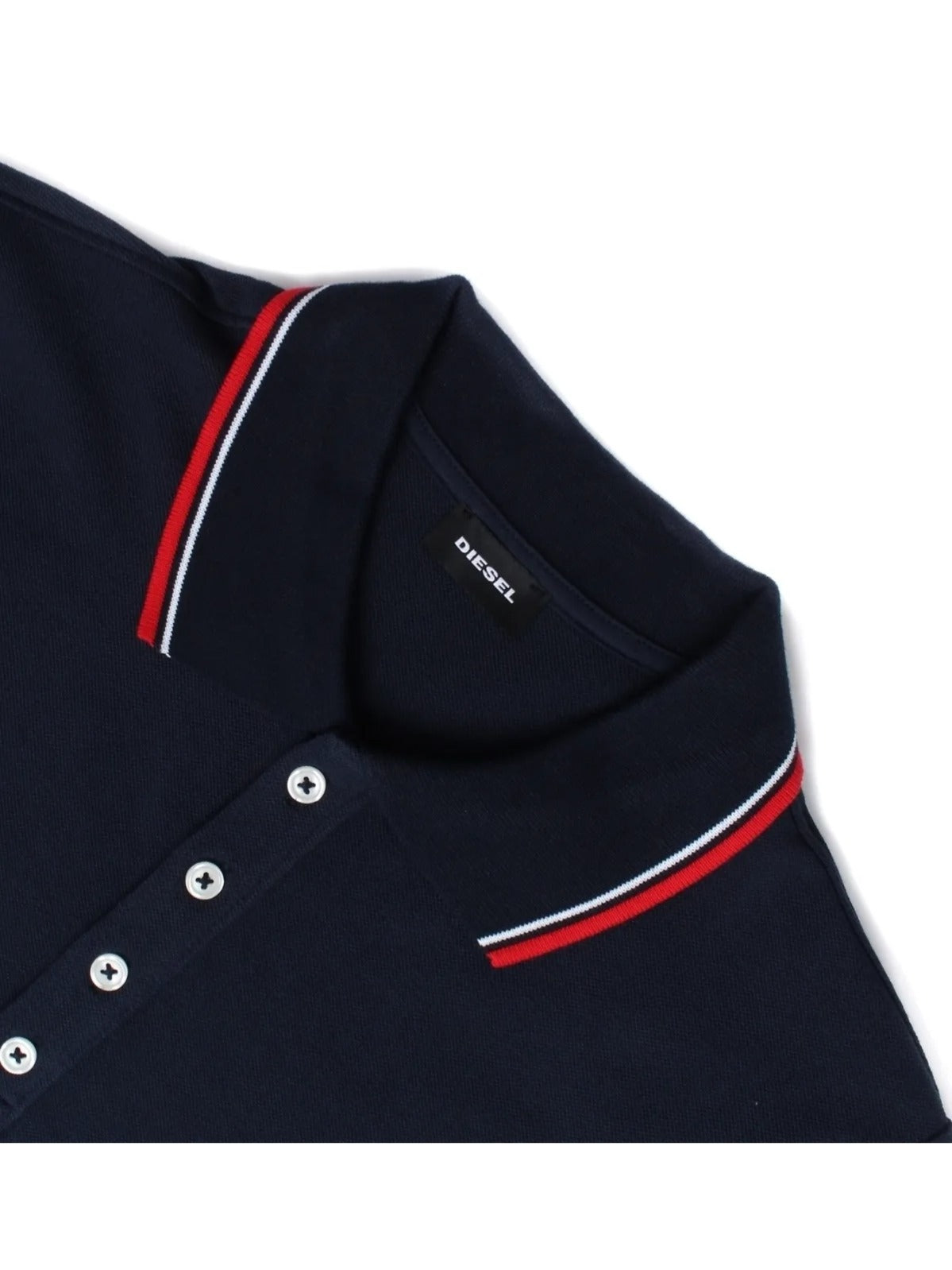 Diesel Mens Short Sleeve Polos | T-Randy Broken