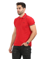 Diesel Mens Short Sleeve Polos | T-Randy Broken