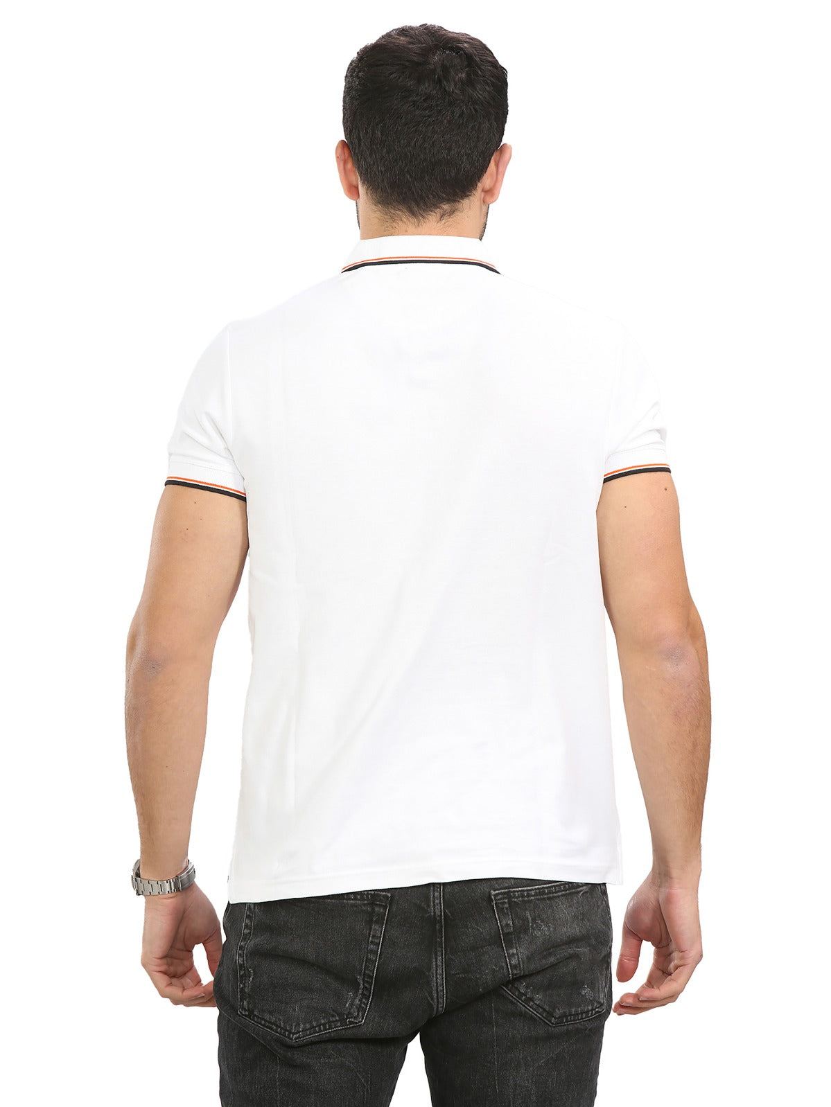 Diesel Mens Short Sleeve Polos | T-Randy Broken