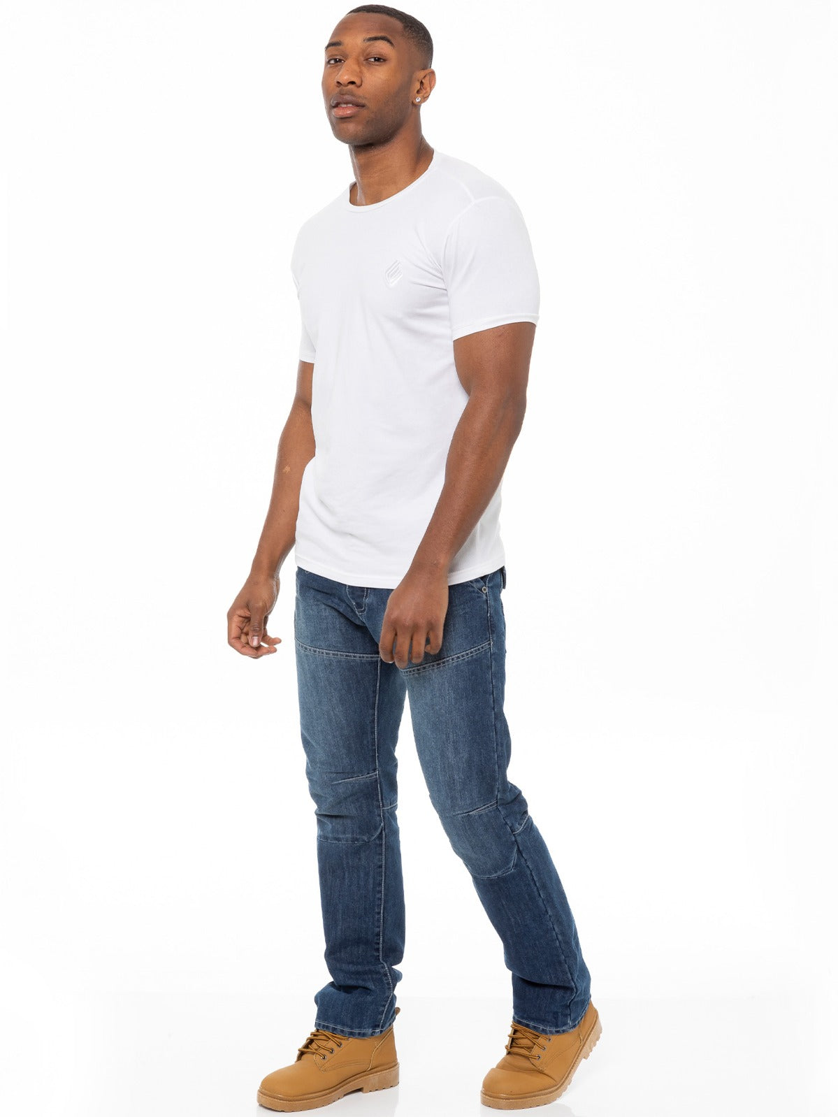 Enzo | Mens Straight Fit Denim Jeans Designer Menswear