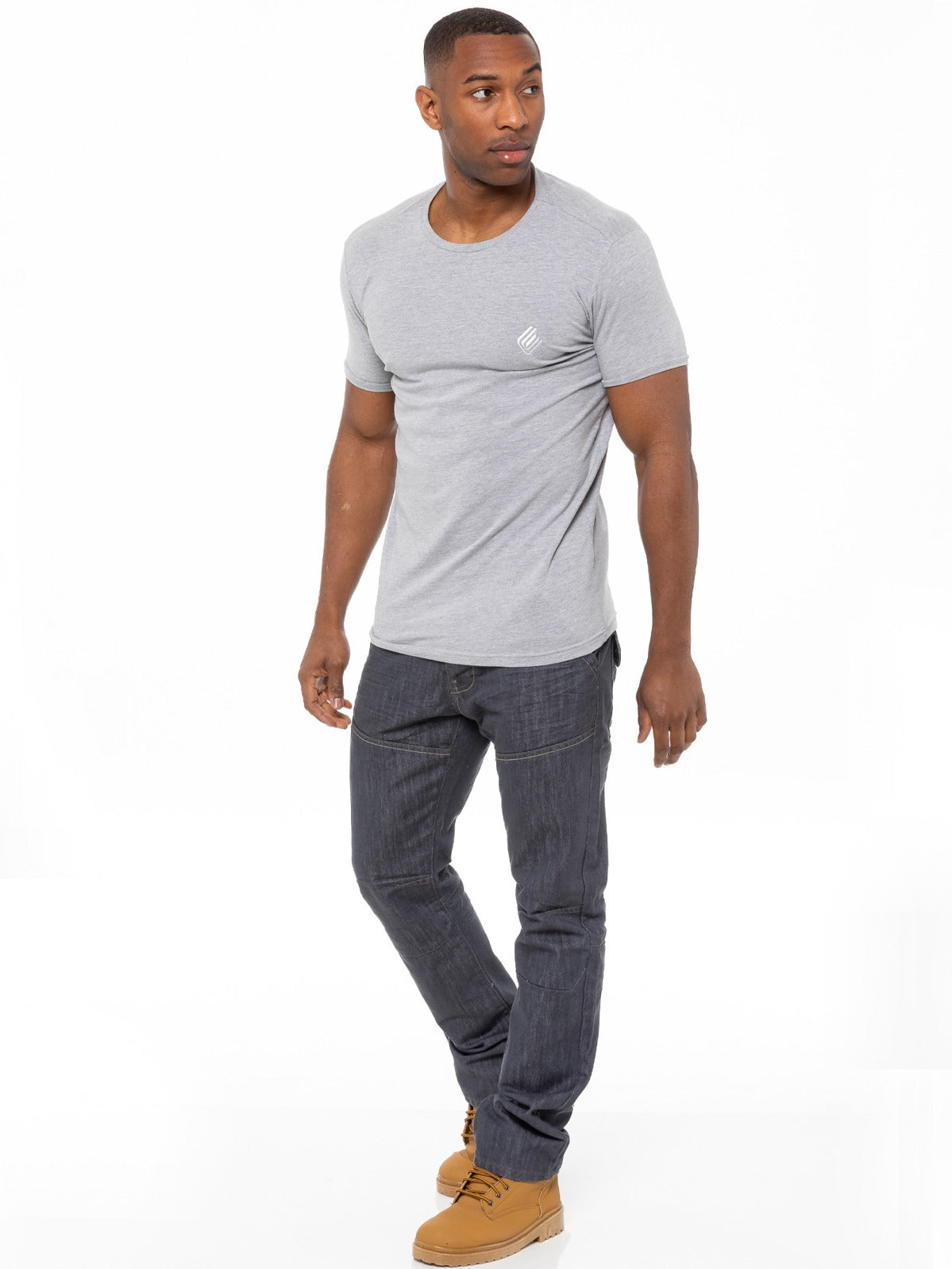 Enzo | Mens Straight Fit Denim Jeans Designer Menswear