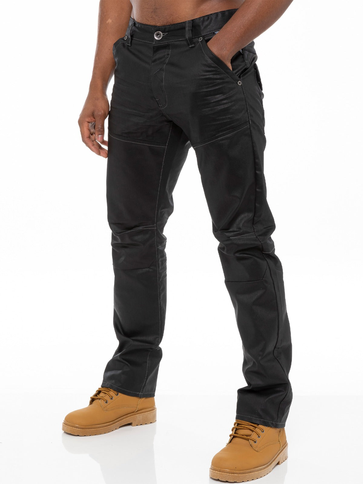 Enzo | Mens Straight Fit Denim Jeans Designer Menswear