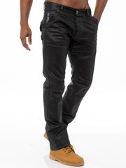 Enzo | Mens Straight Fit Denim Jeans Designer Menswear