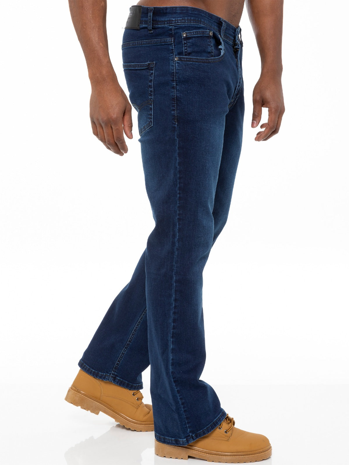 Designer Mens Bootcut Denim Jeans  | Enzo Designer Menswear