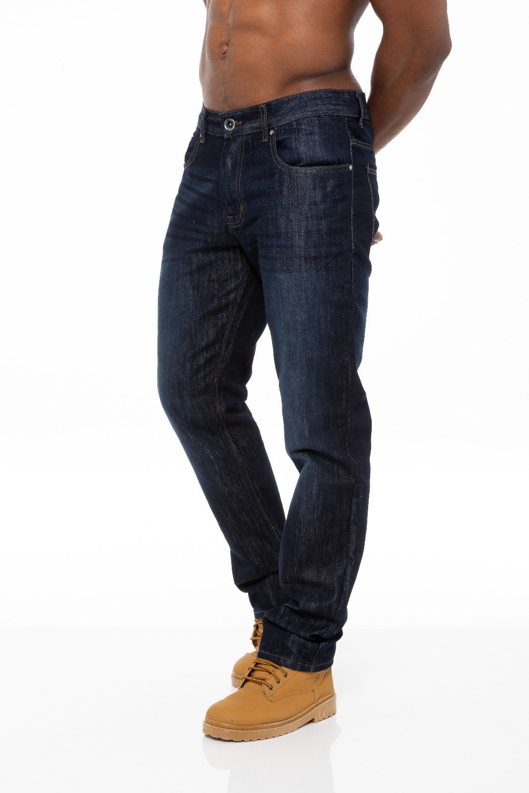 Enzo | Mens Regular Straight Leg Jeans