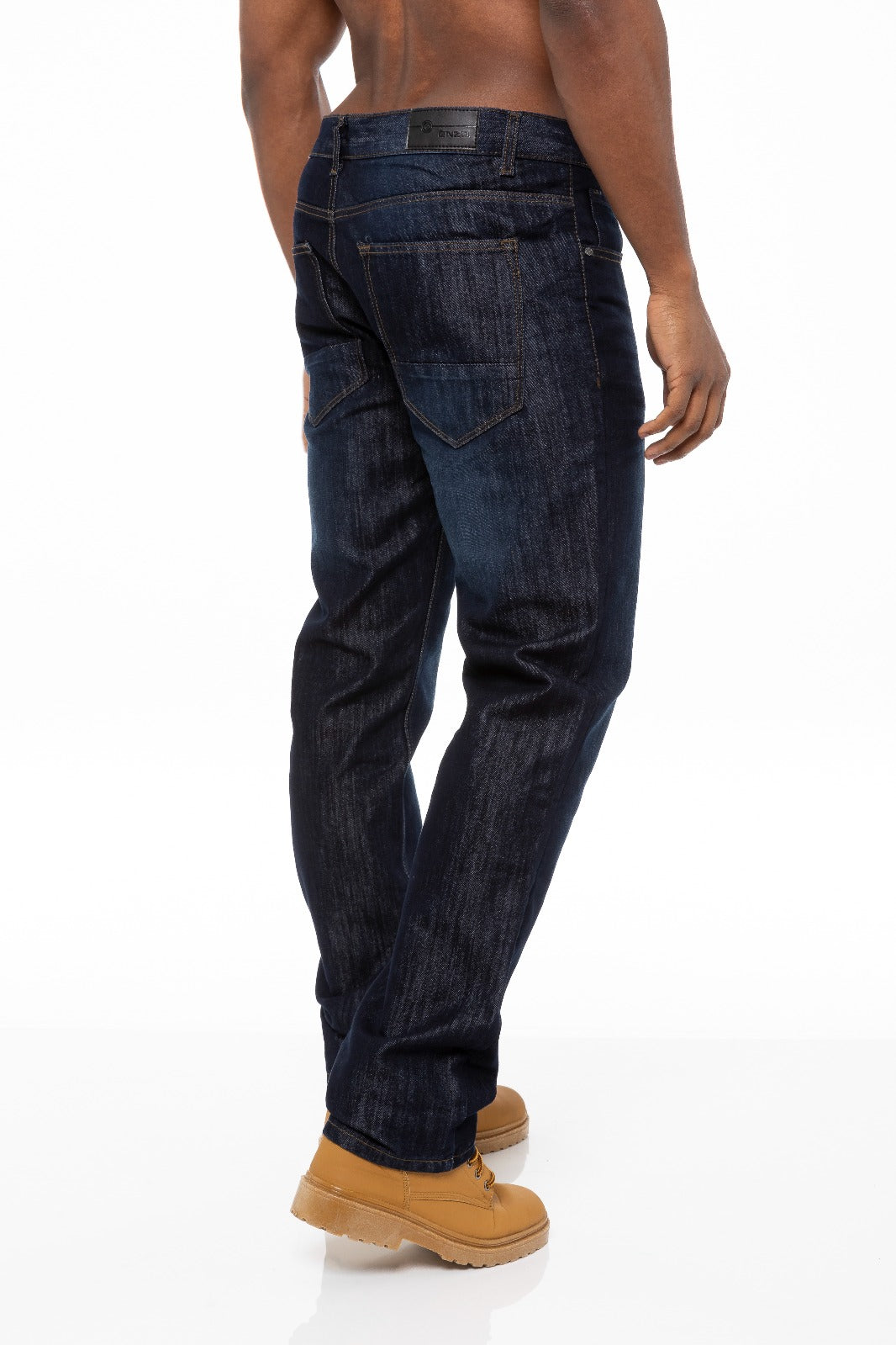 Enzo | Mens Regular Straight Leg Jeans