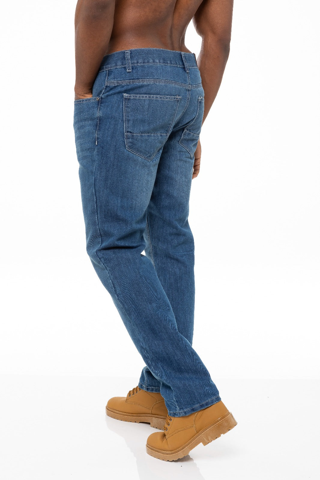 Enzo | Mens Regular Straight Leg Jeans