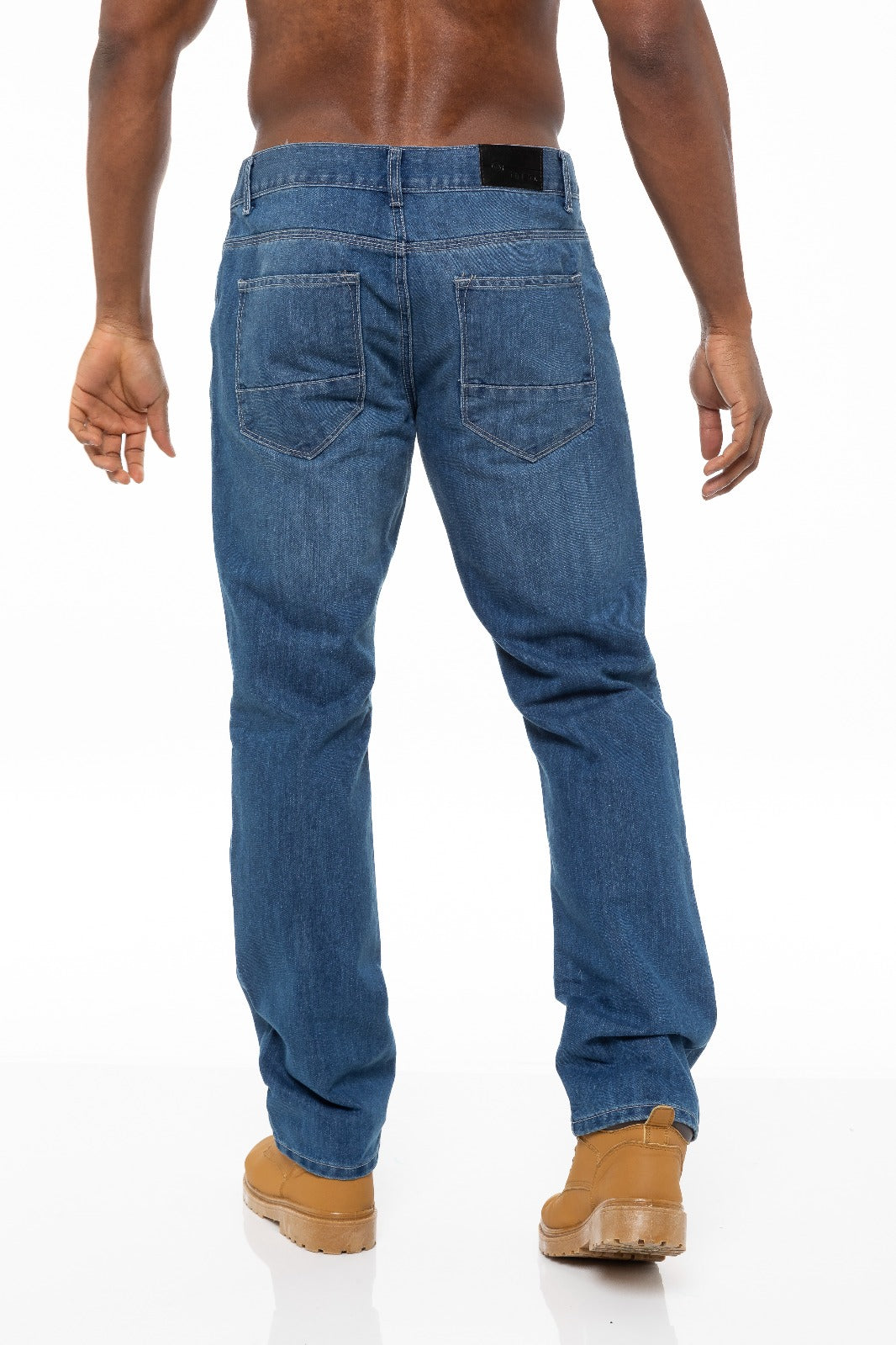 Enzo | Mens Regular Straight Leg Jeans