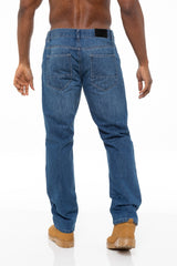 Enzo | Mens Regular Straight Leg Jeans