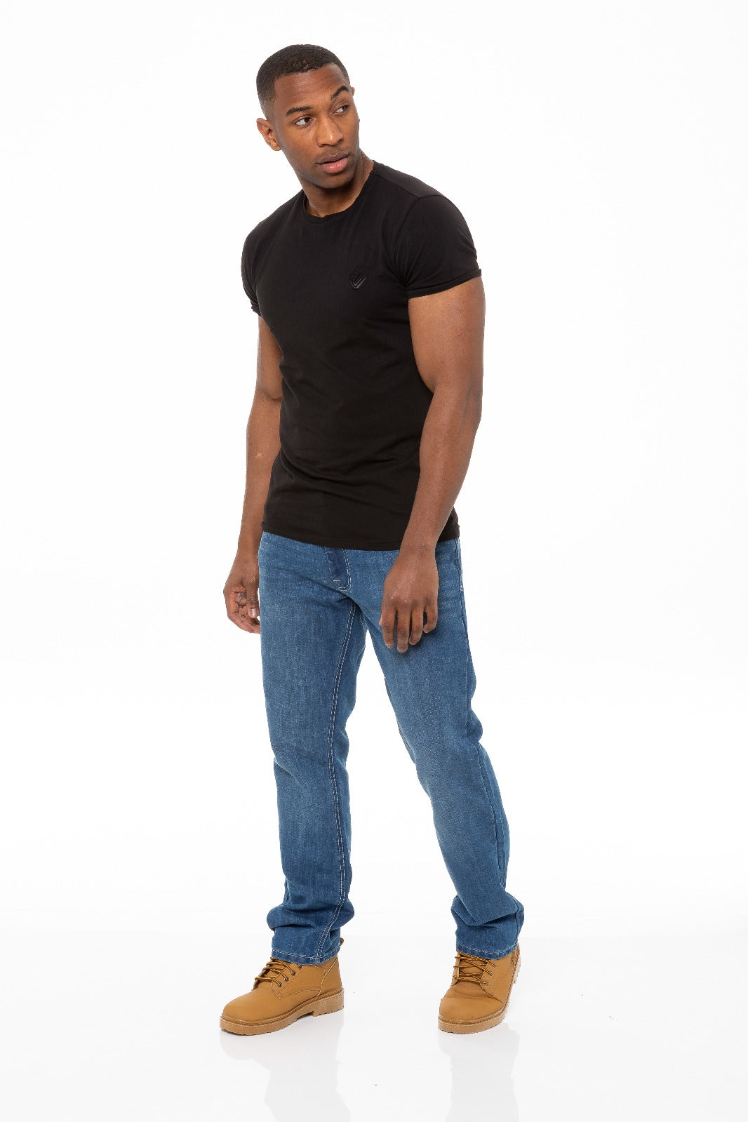 Enzo | Mens Regular Straight Leg Jeans