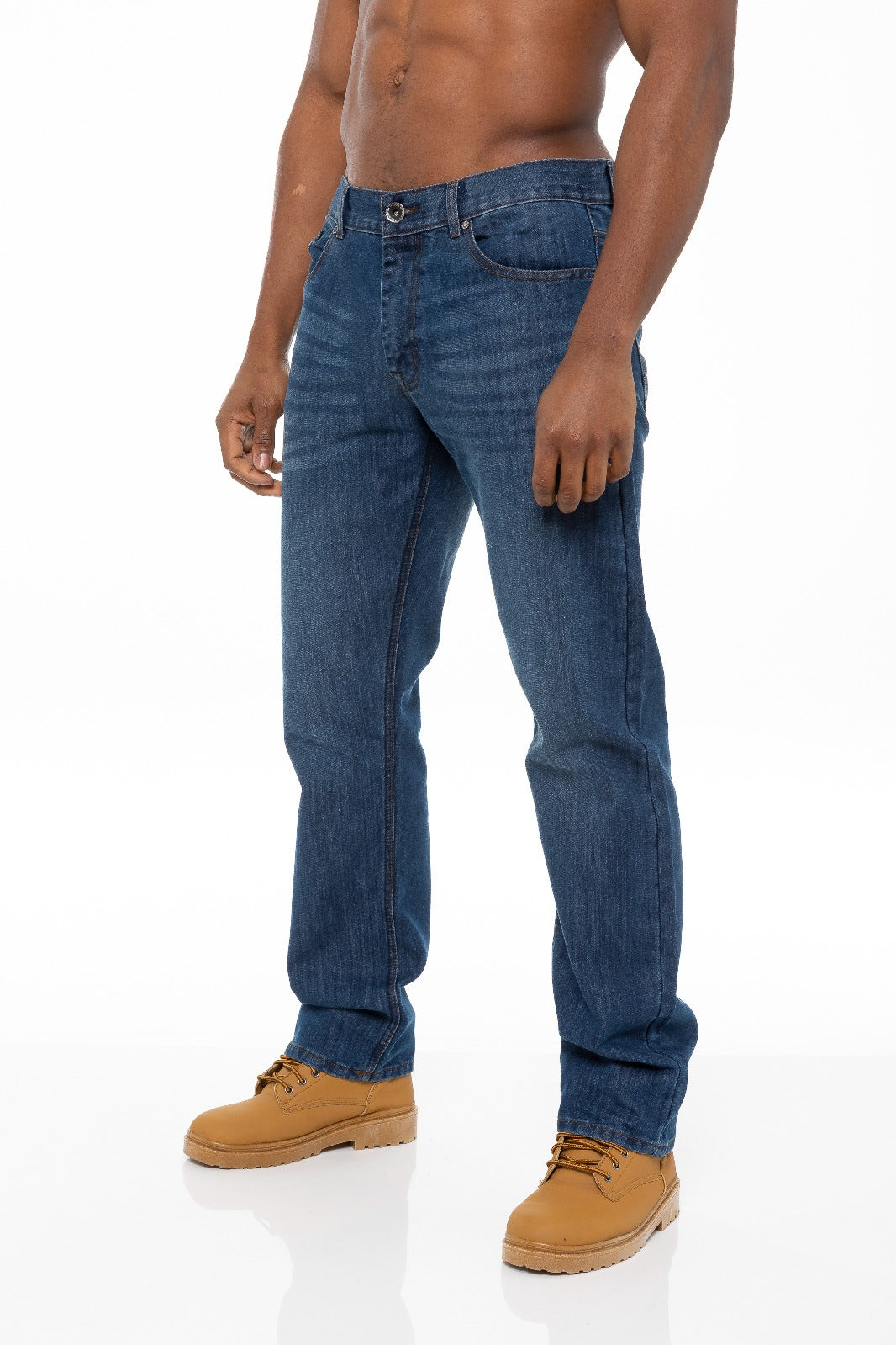 Enzo | Mens Regular Straight Leg Jeans