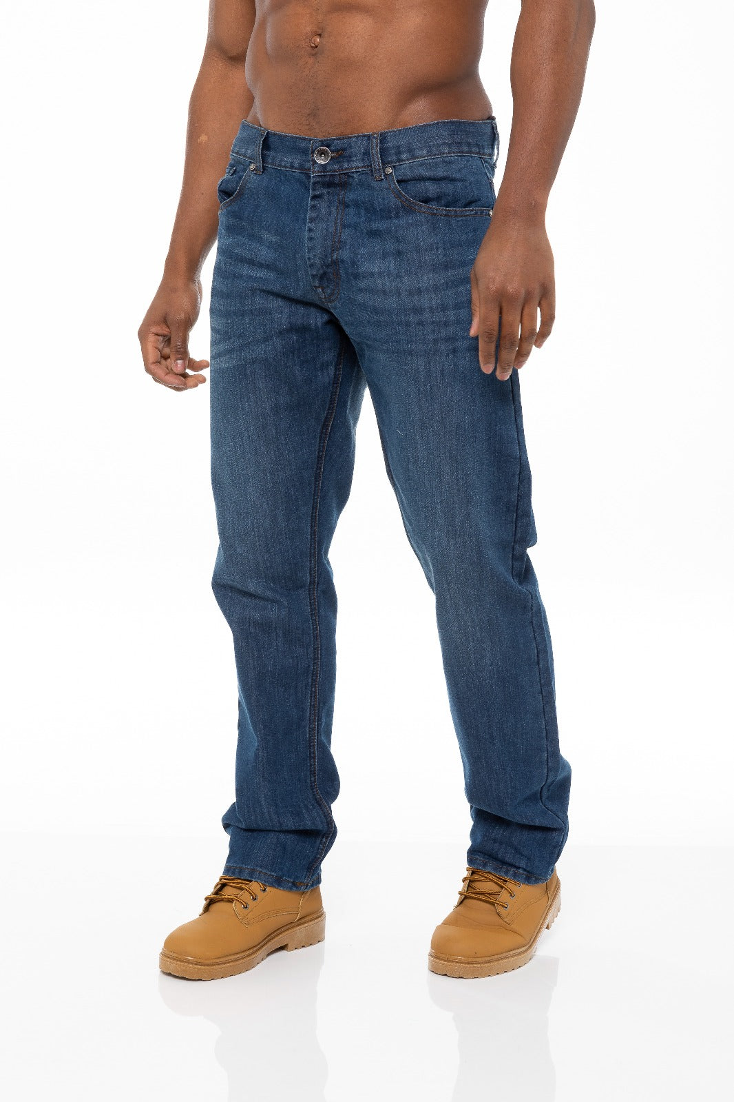 Enzo | Mens Regular Straight Leg Jeans