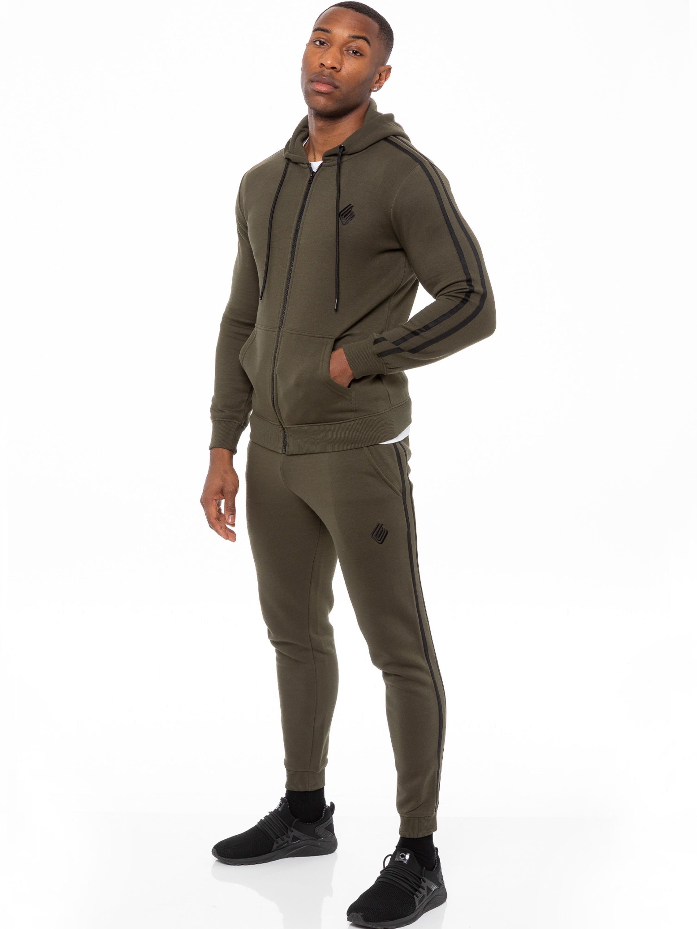 Mens Casual Zip Up Tracksuit Jacket | Enzo Designer Menswear