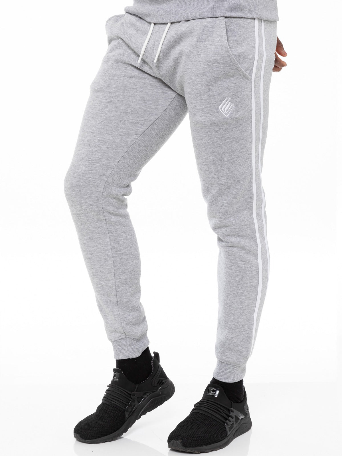Mens Striped Tracksuit Joggers | Enzo Designer Menswear